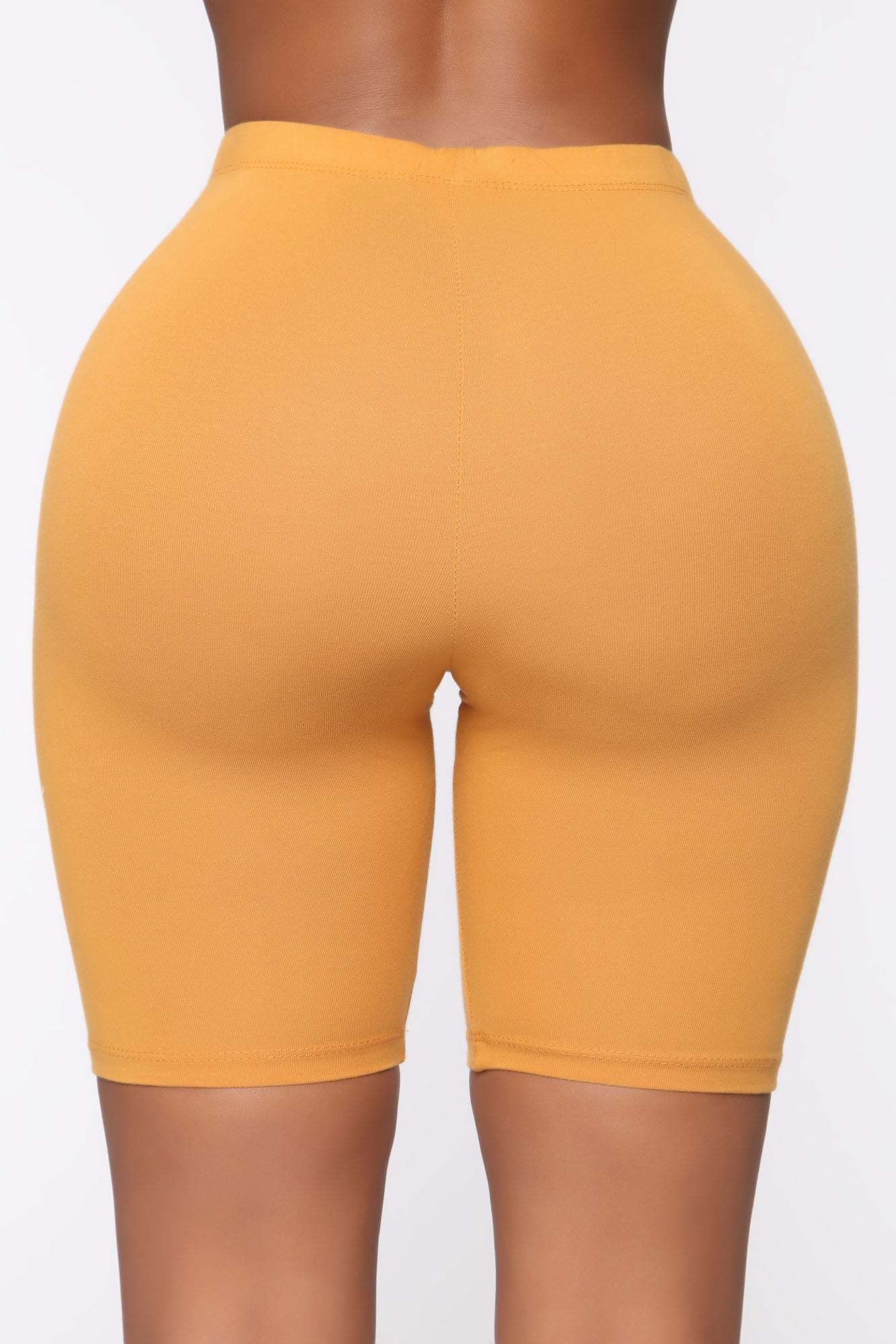 Natalee Biker Shorts - Mustard - Image 6
