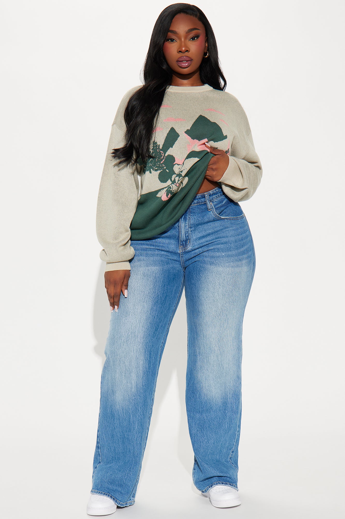 Mickey Mouse In The Wild Sweater - Cream/combo - Image 5