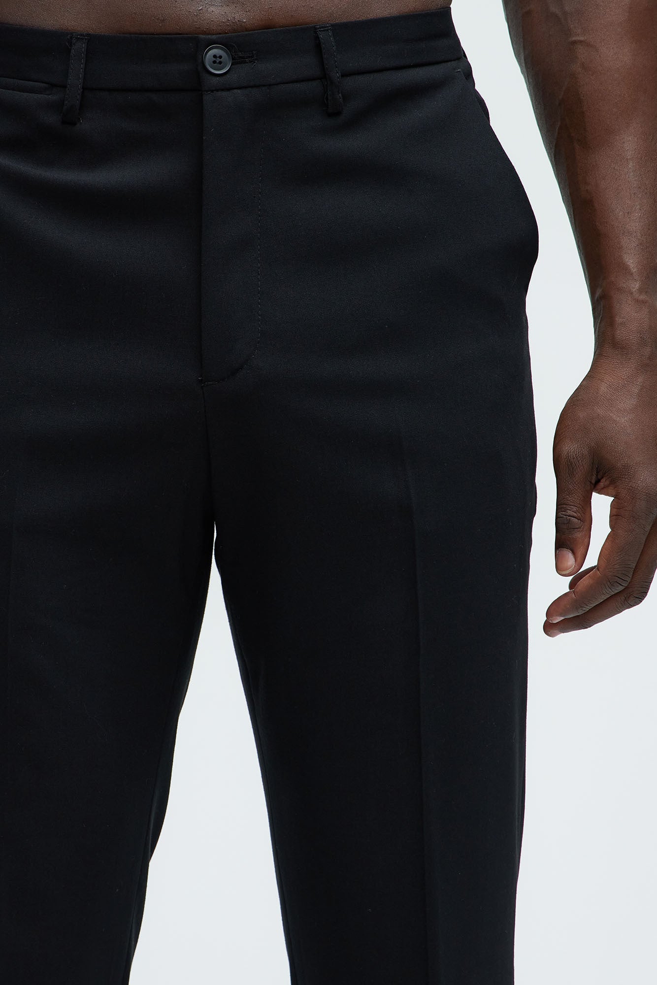The Modern Stretch Slim Trouser - Black - Image 4