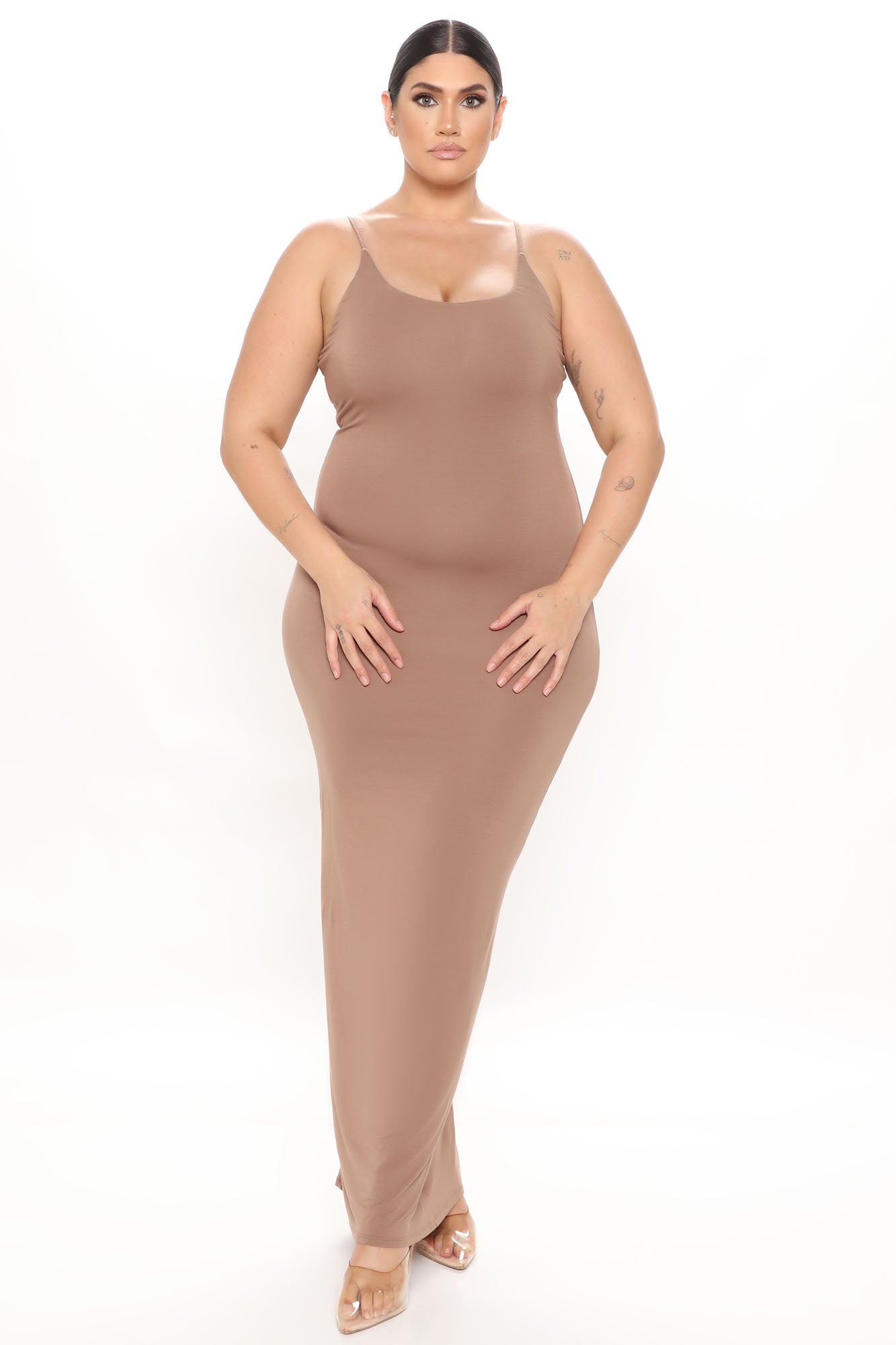 Ajay Maxi Dress - Mocha - Image 7