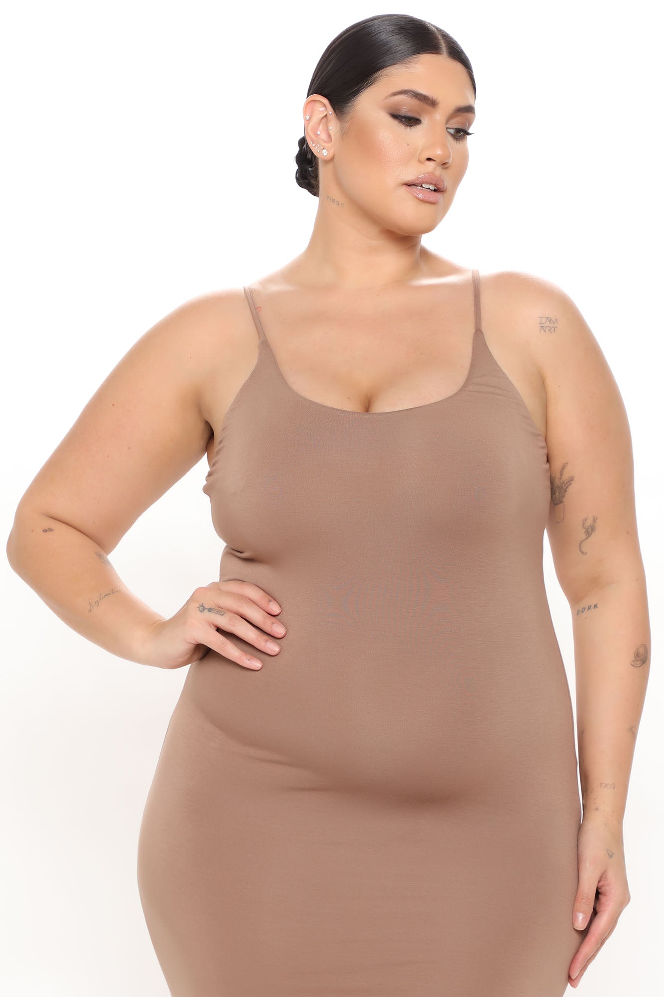 Ajay Maxi Dress - Mocha - Image 8