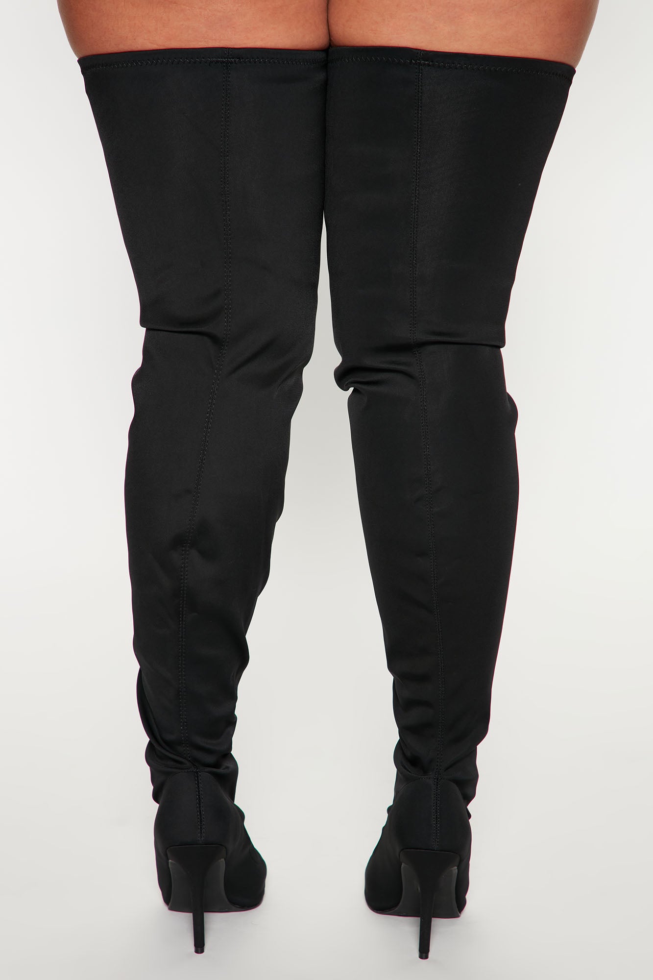 Keyana Thigh High Boot - Black - Image 5