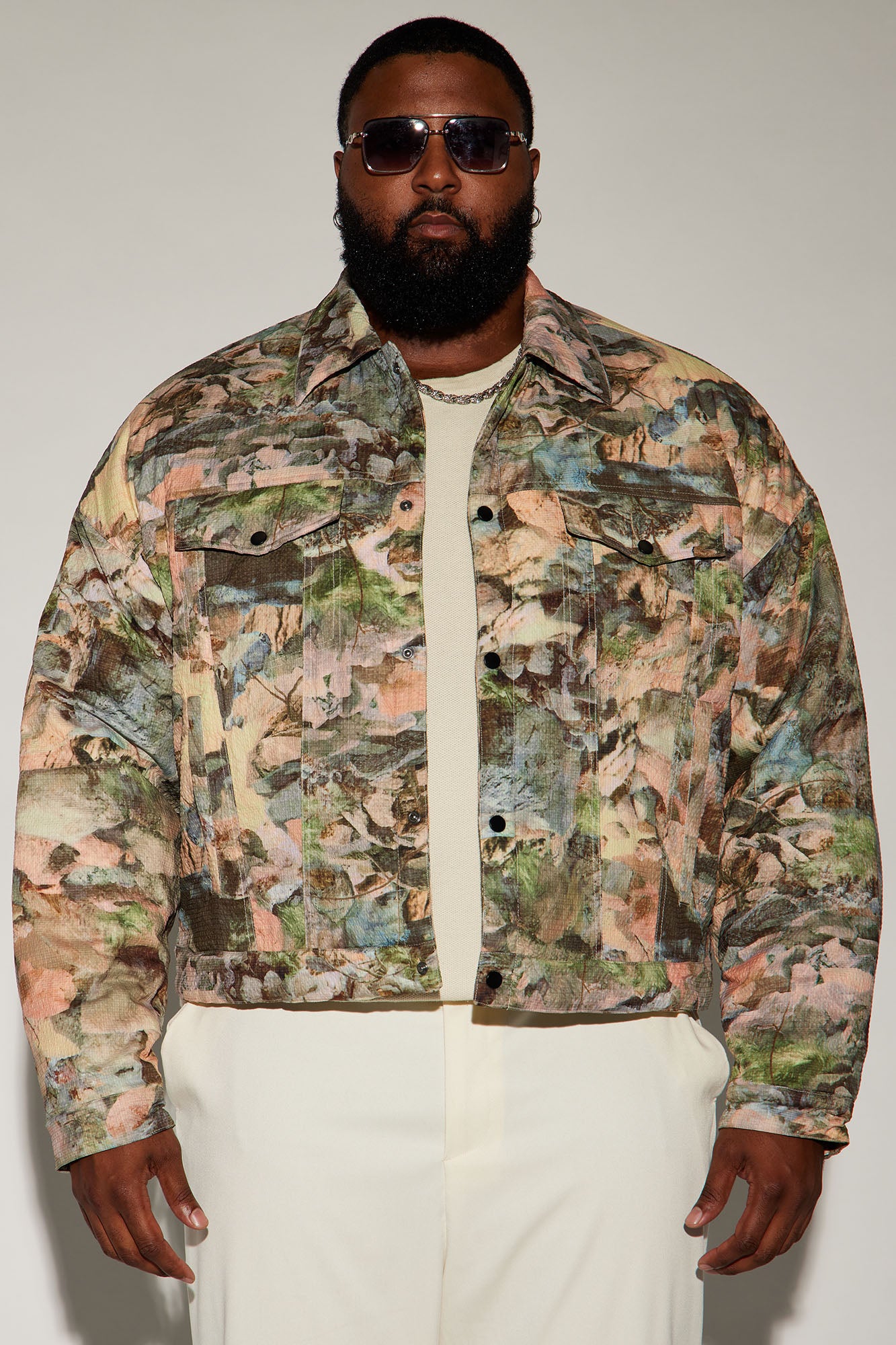 Kings Canyon Padded Trucker Jacket - Multi Color - Image 4