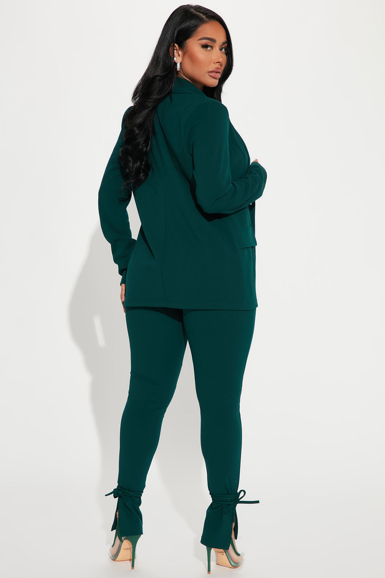 Head Of The Table Pant Suit - Hunter - Image 3