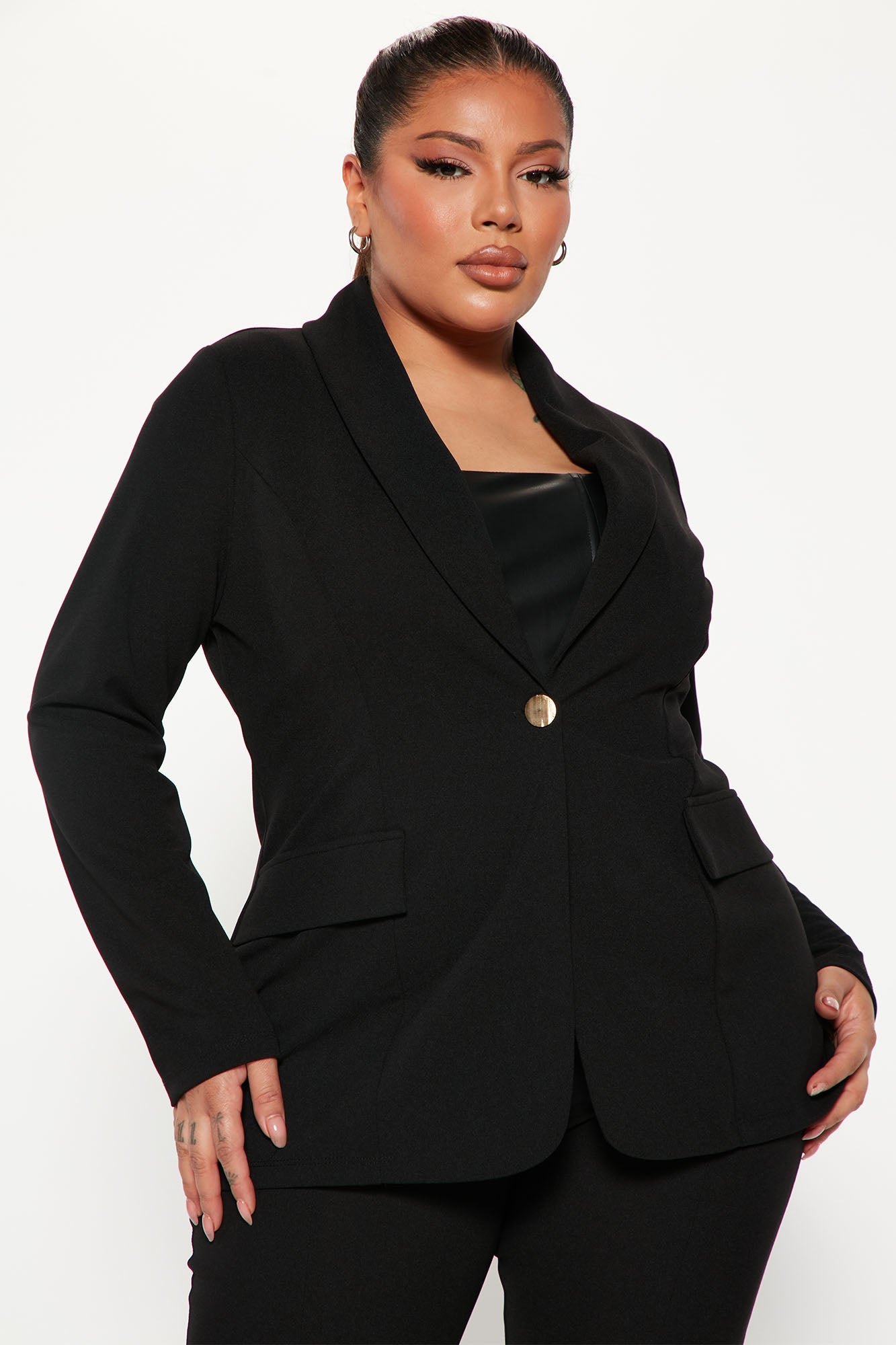 Head Of The Table Pant Suit - Black - Image 5