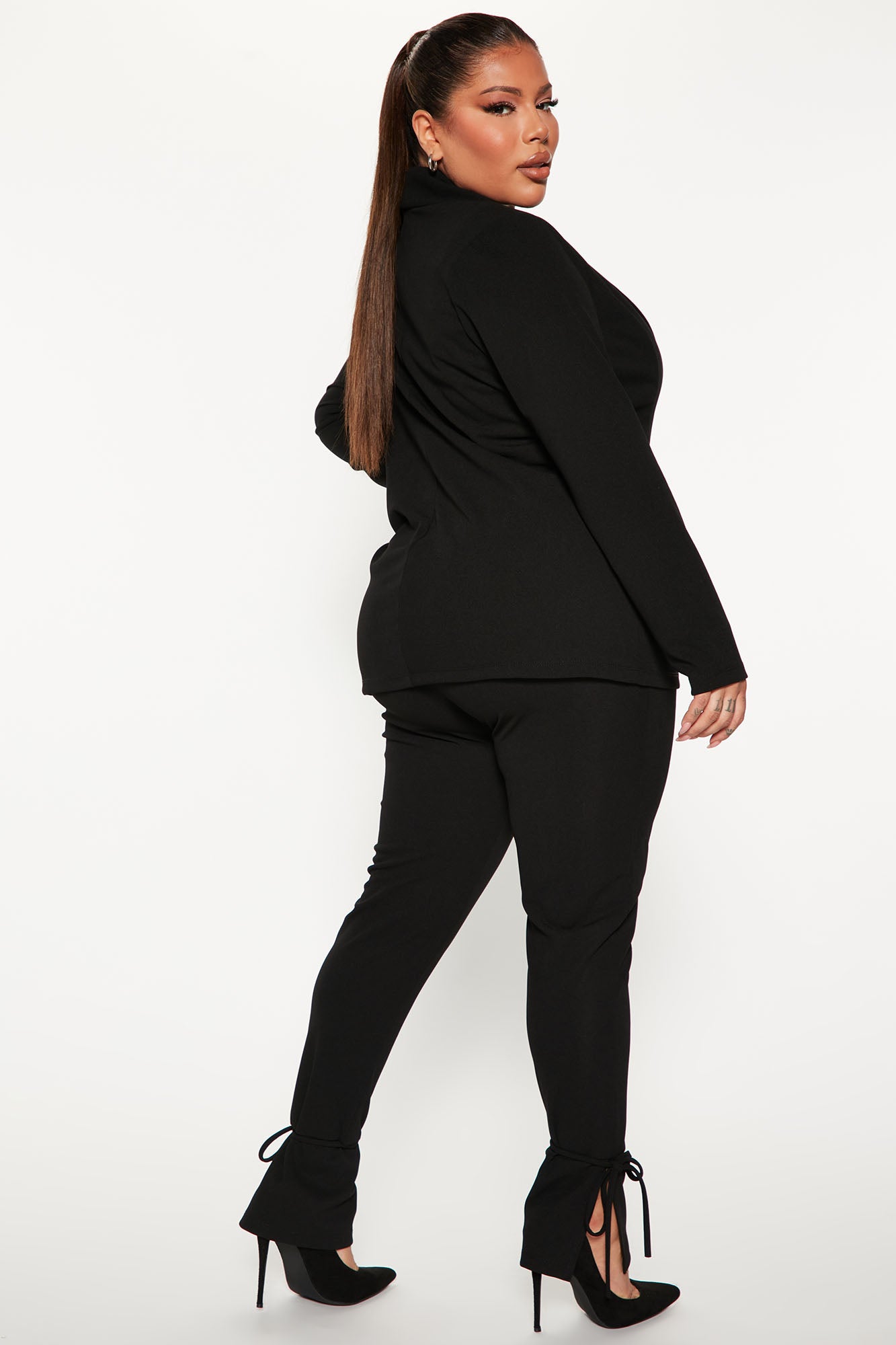 Head Of The Table Pant Suit - Black - Image 7