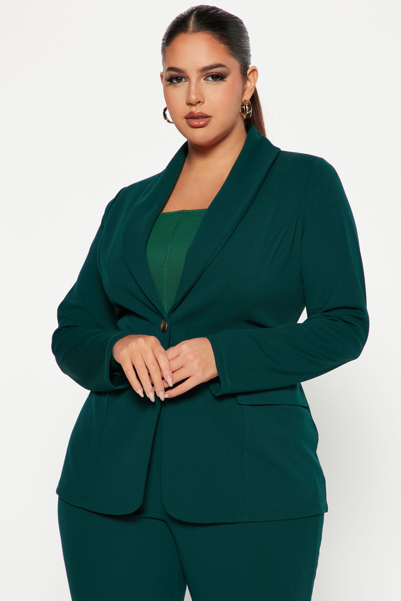 Head Of The Table Pant Suit - Hunter - Image 5