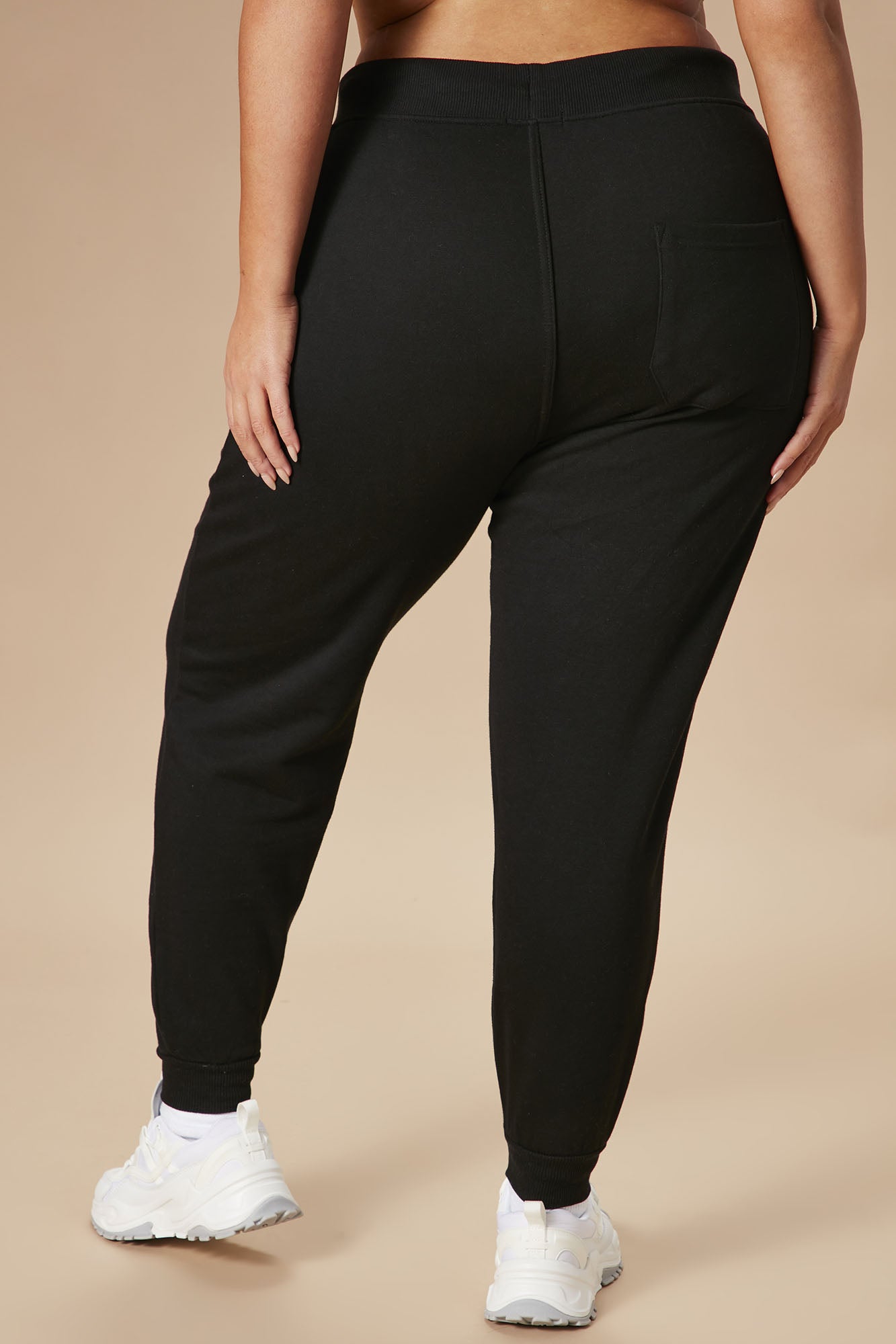 Stole Your Boyfriend's Oversized Jogger - Black - Image 7