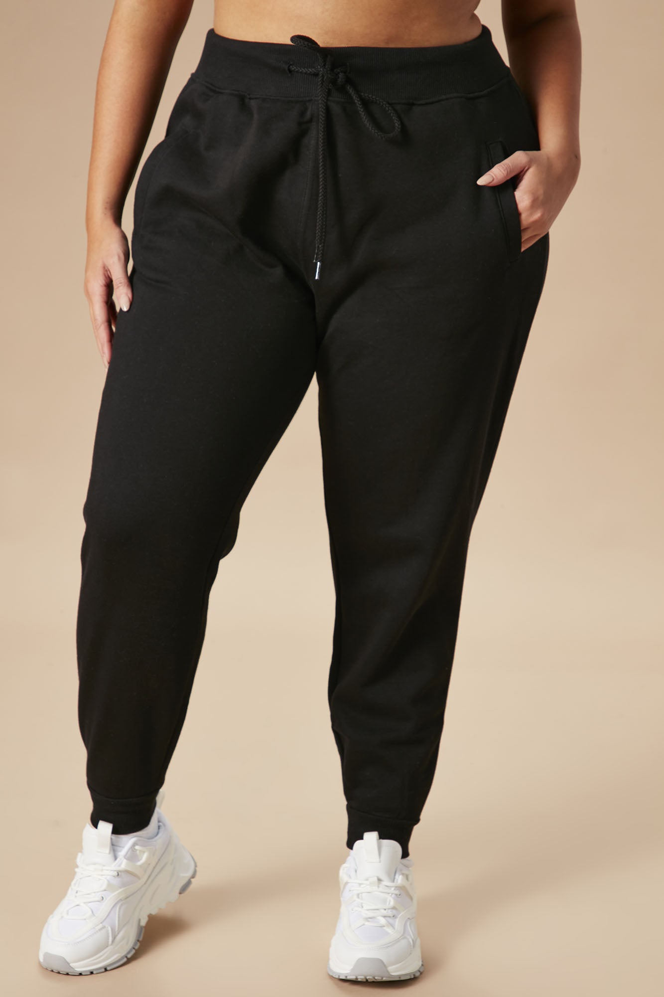 Stole Your Boyfriend's Oversized Jogger - Black - Image 6