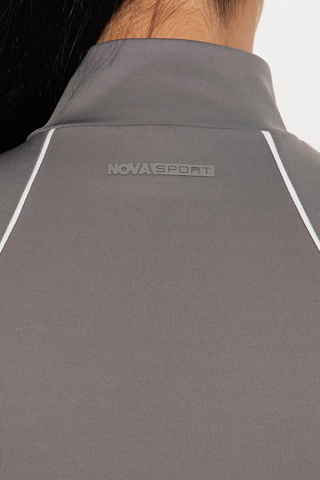 Bike Babe Elevate Active Top - Charcoal - Image 4