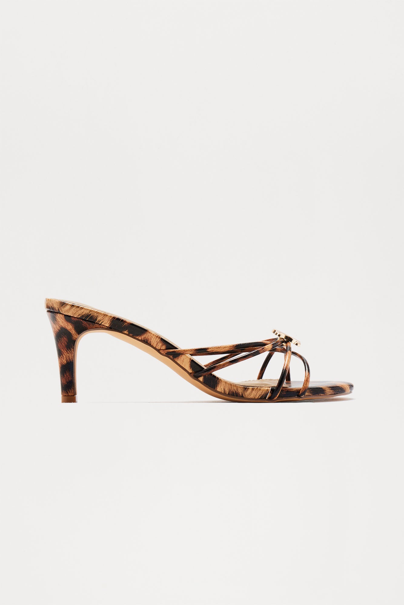 Diandra Hardware Mules - Leopard - Image 3