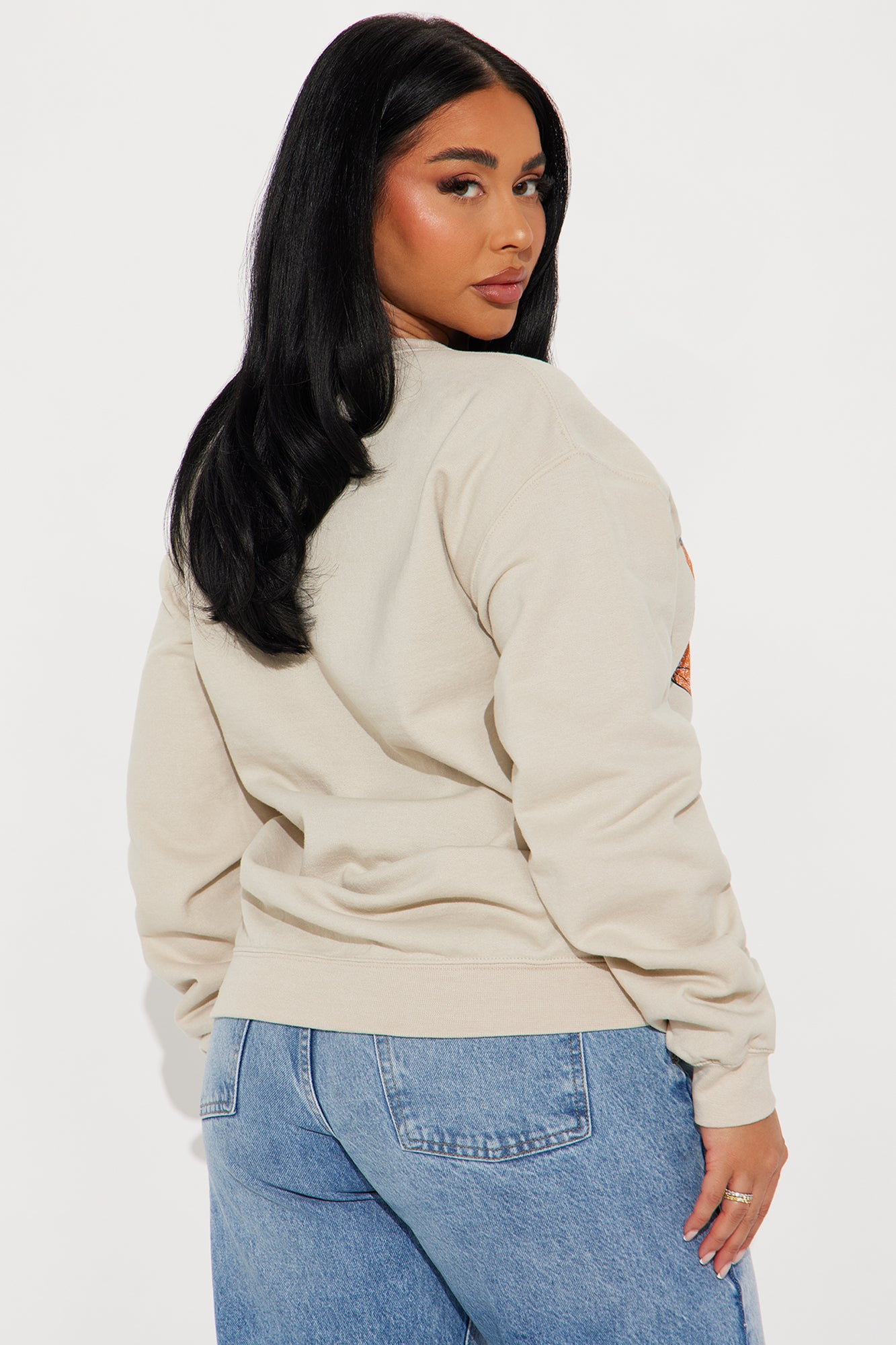 Smurfs Who's Got Game Sweatshirt - Sand - Image 4