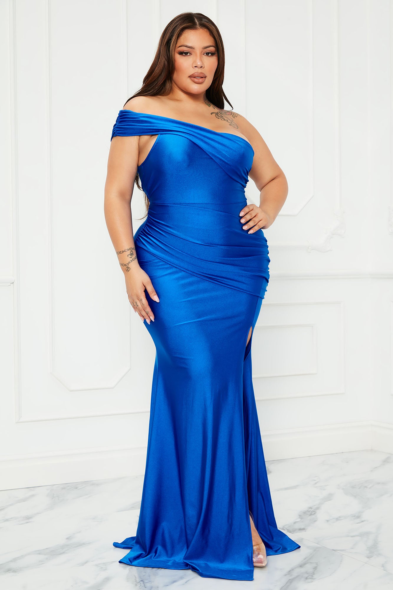 Save A Dance Maxi Dress - Royal - Image 4
