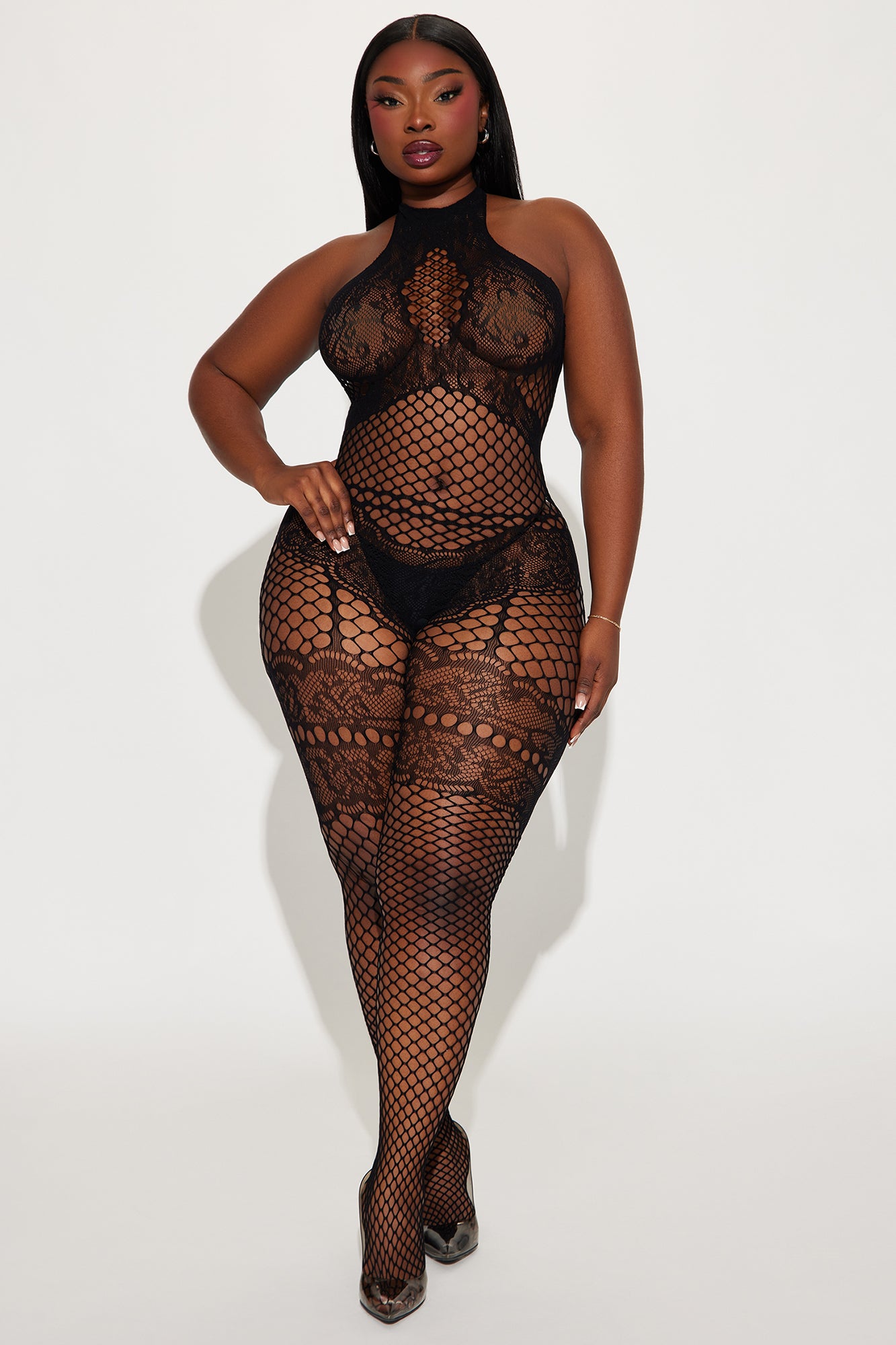 In Your Wildest Dreams Bodystocking - Black - Image 6