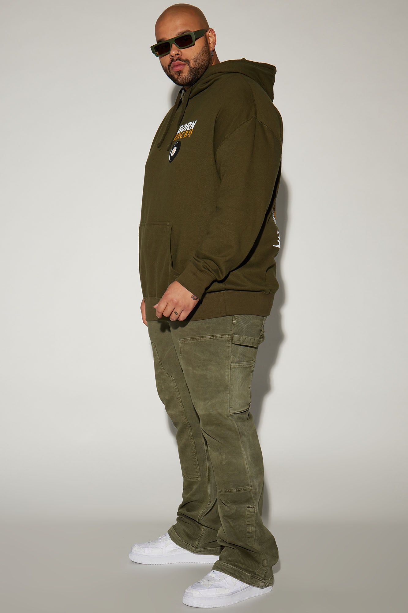Indestructible Slim Flare Carpenter Pants - Olive - Image 8