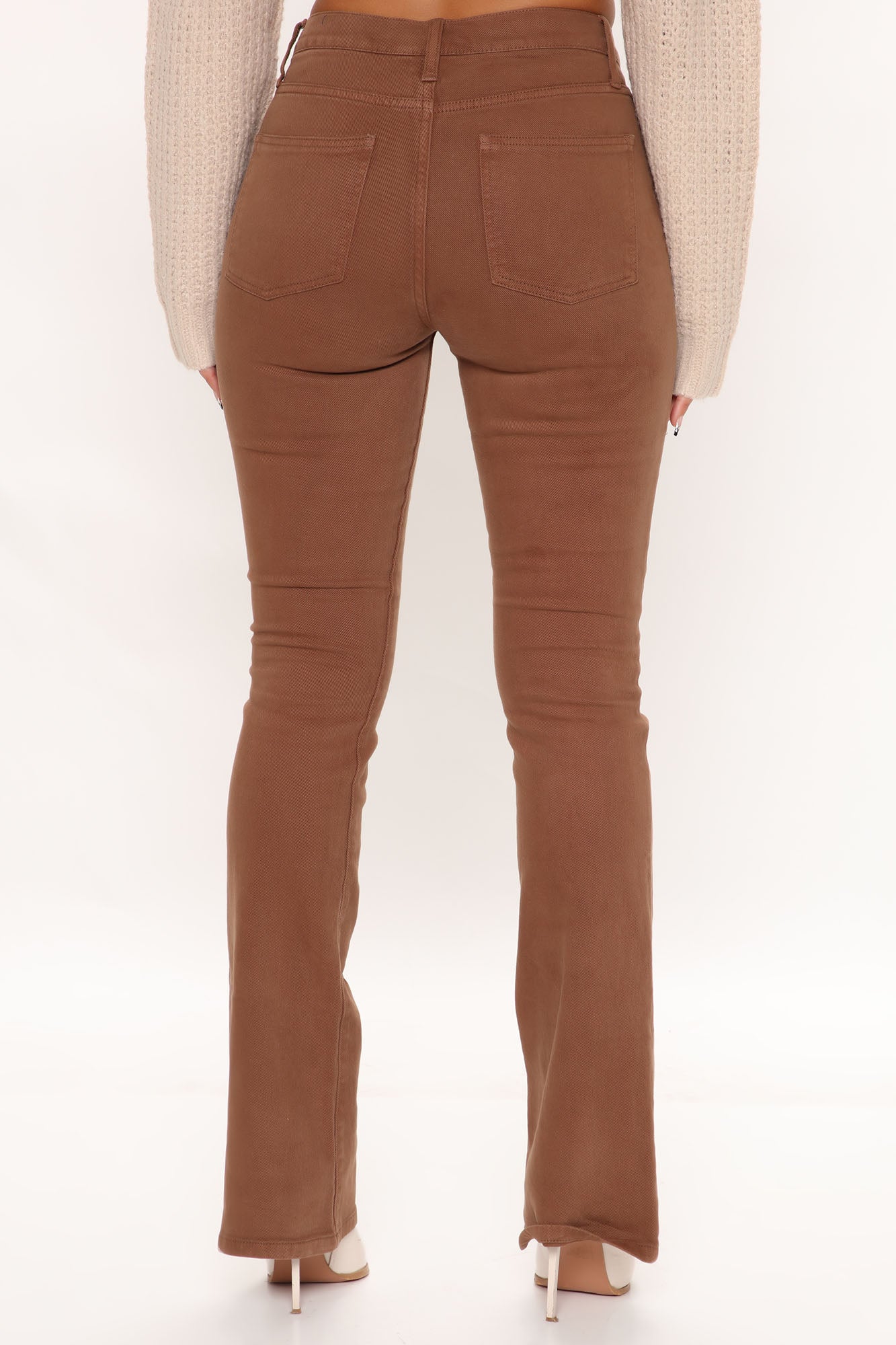 Mojave Bootcut Jeans - Chocolate - Image 3