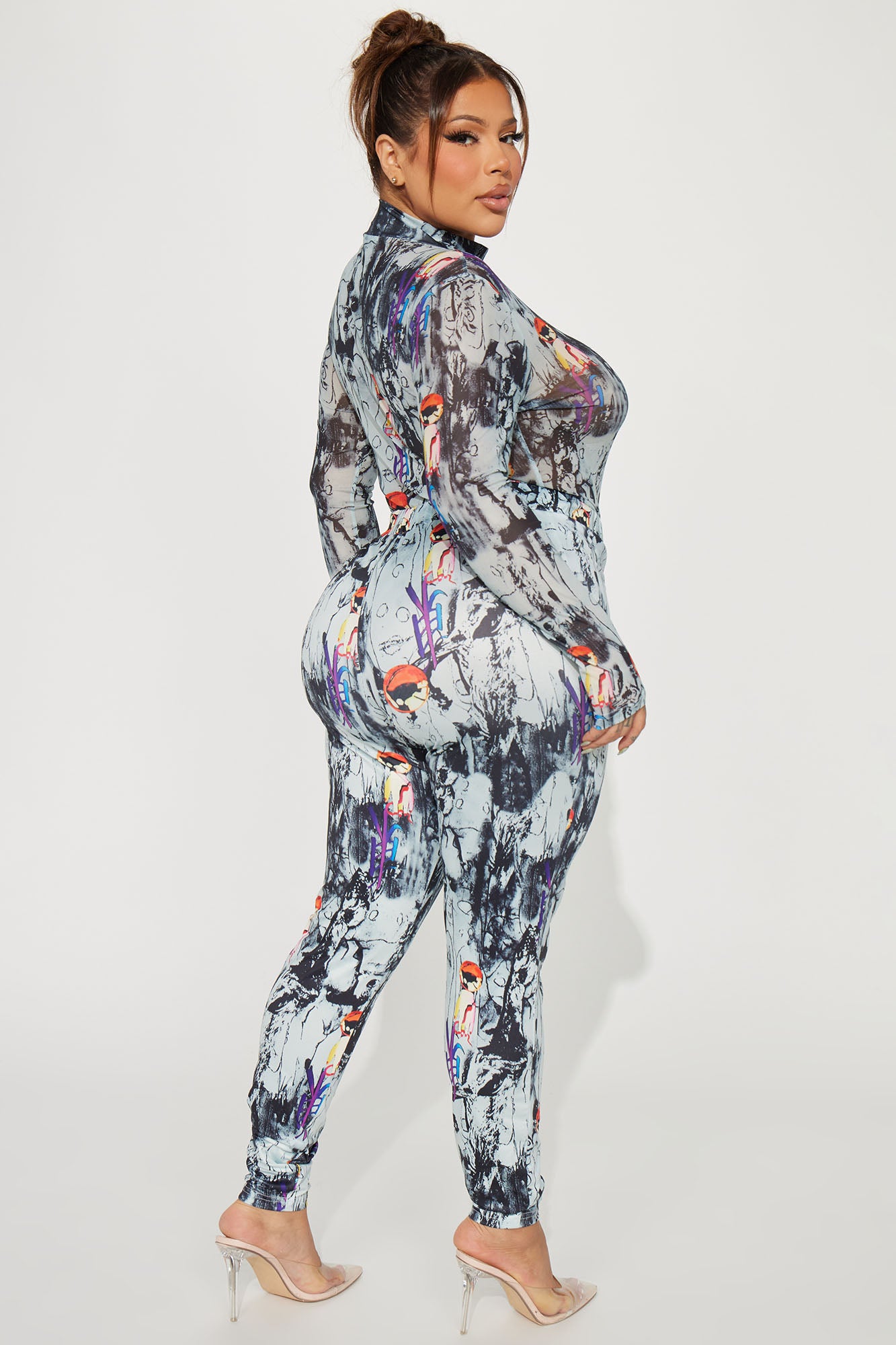 All About Us Legging Set - Grey/combo - Image 7