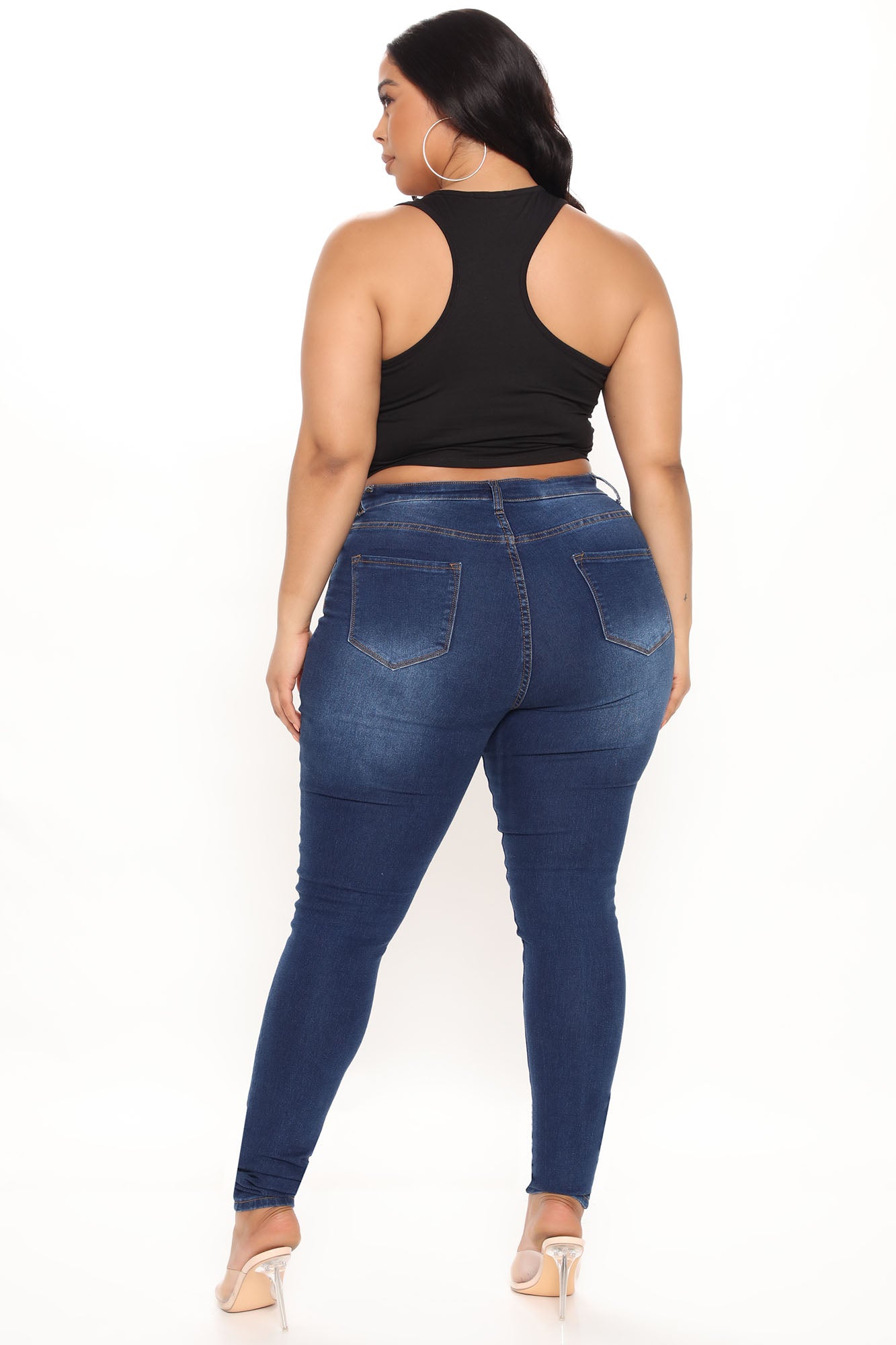 Kendra Crop Top - Black - Image 7