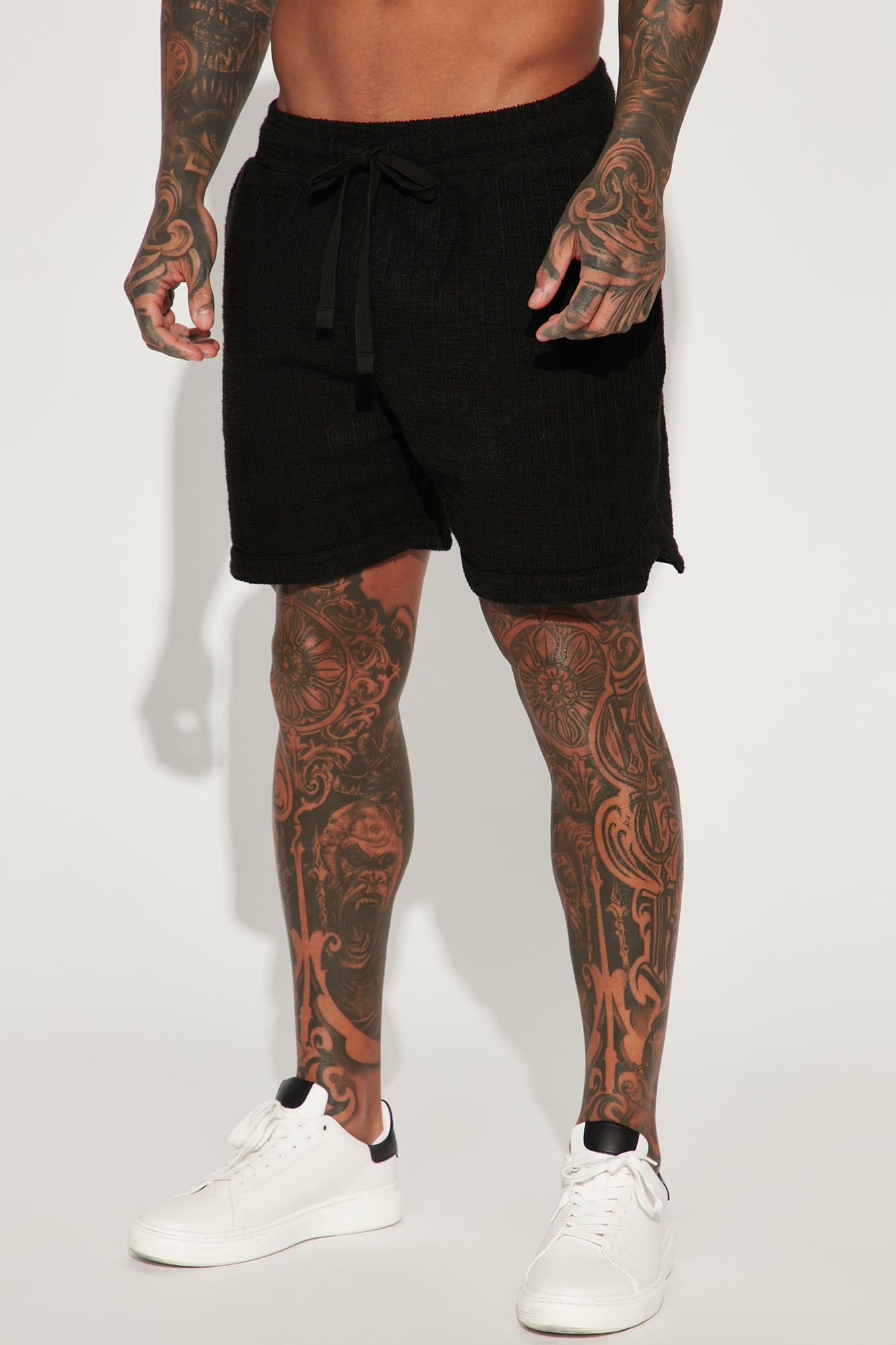 Dean Textured Short - Black - Image 3