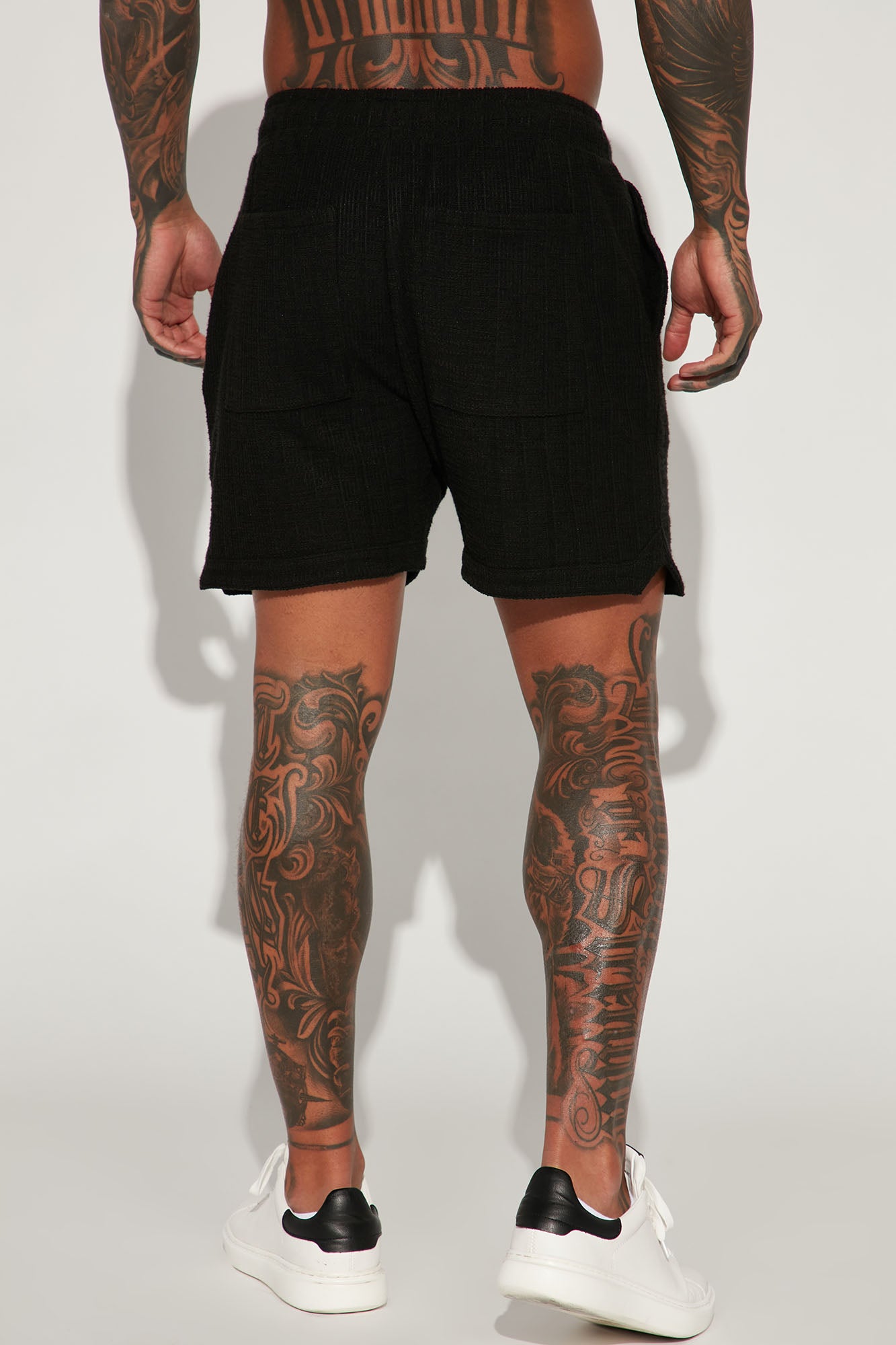 Dean Textured Short - Black - Image 4