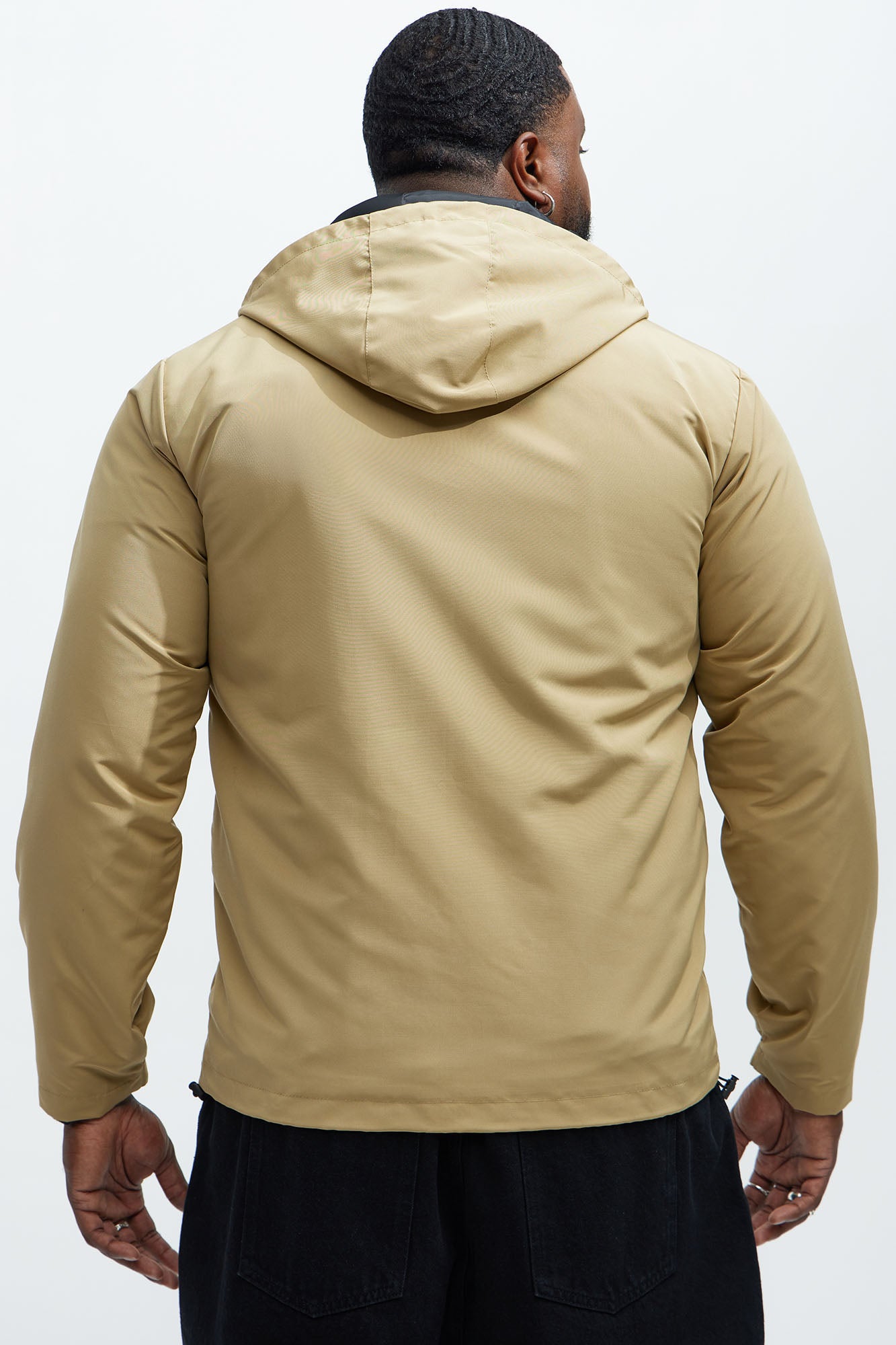 Centered 4 Pocket Anorak Jacket - Khaki - Image 9