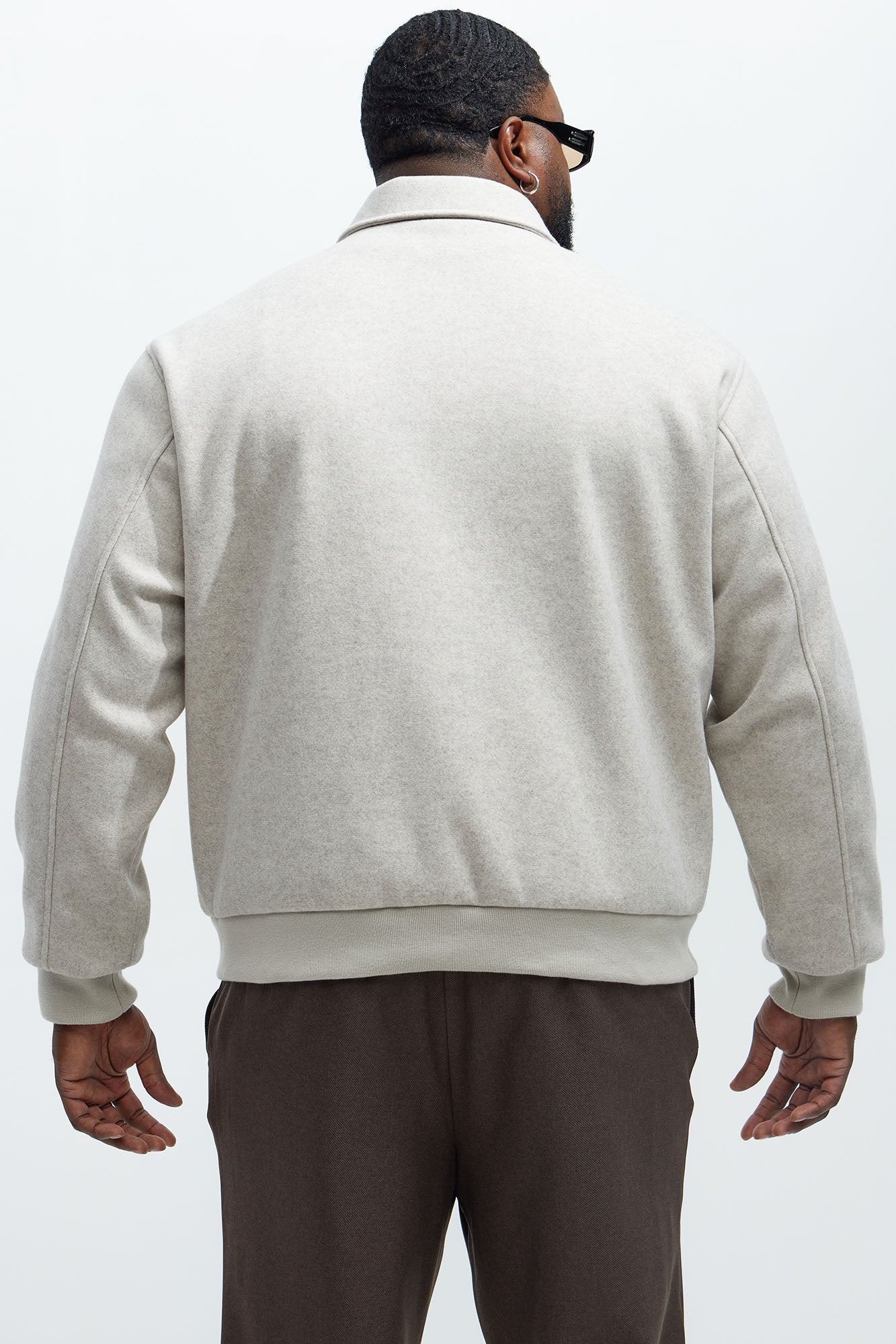 Tayler Utility Blouson Jacket - Oatmeal - Image 7