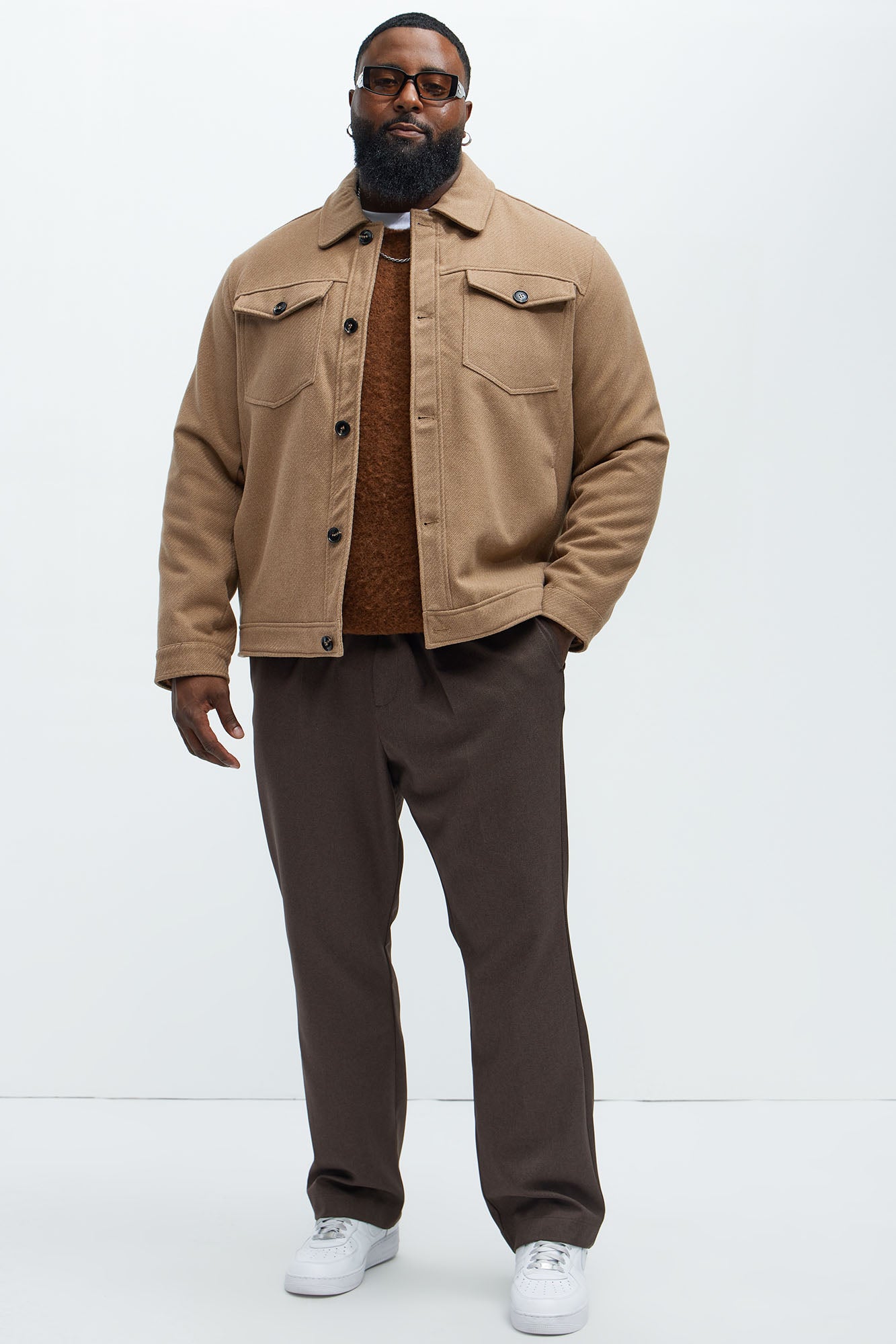 Austin Casual Jacket - Brown - Image 6