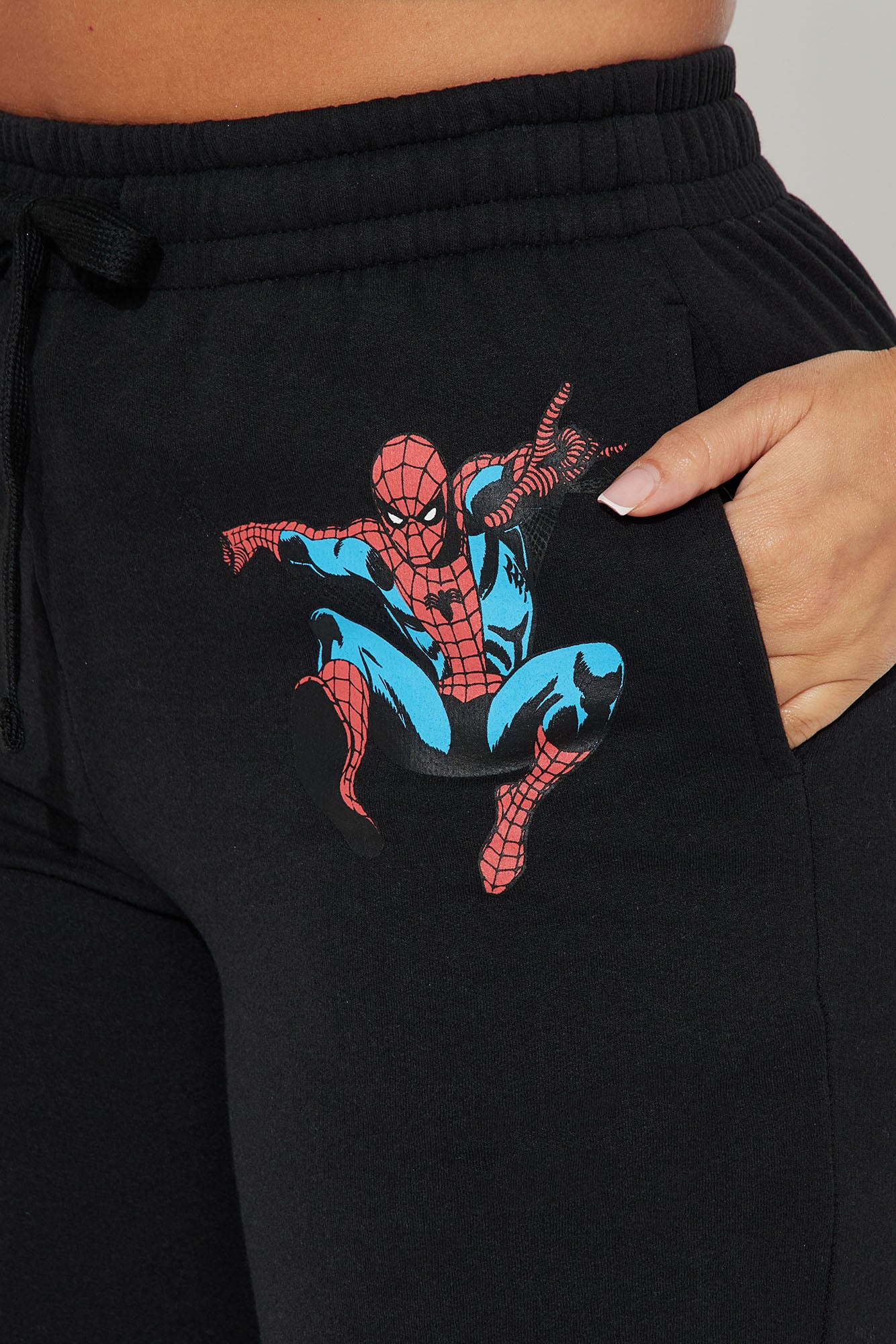 Spiderman Wide Leg Pant - Black - Image 3