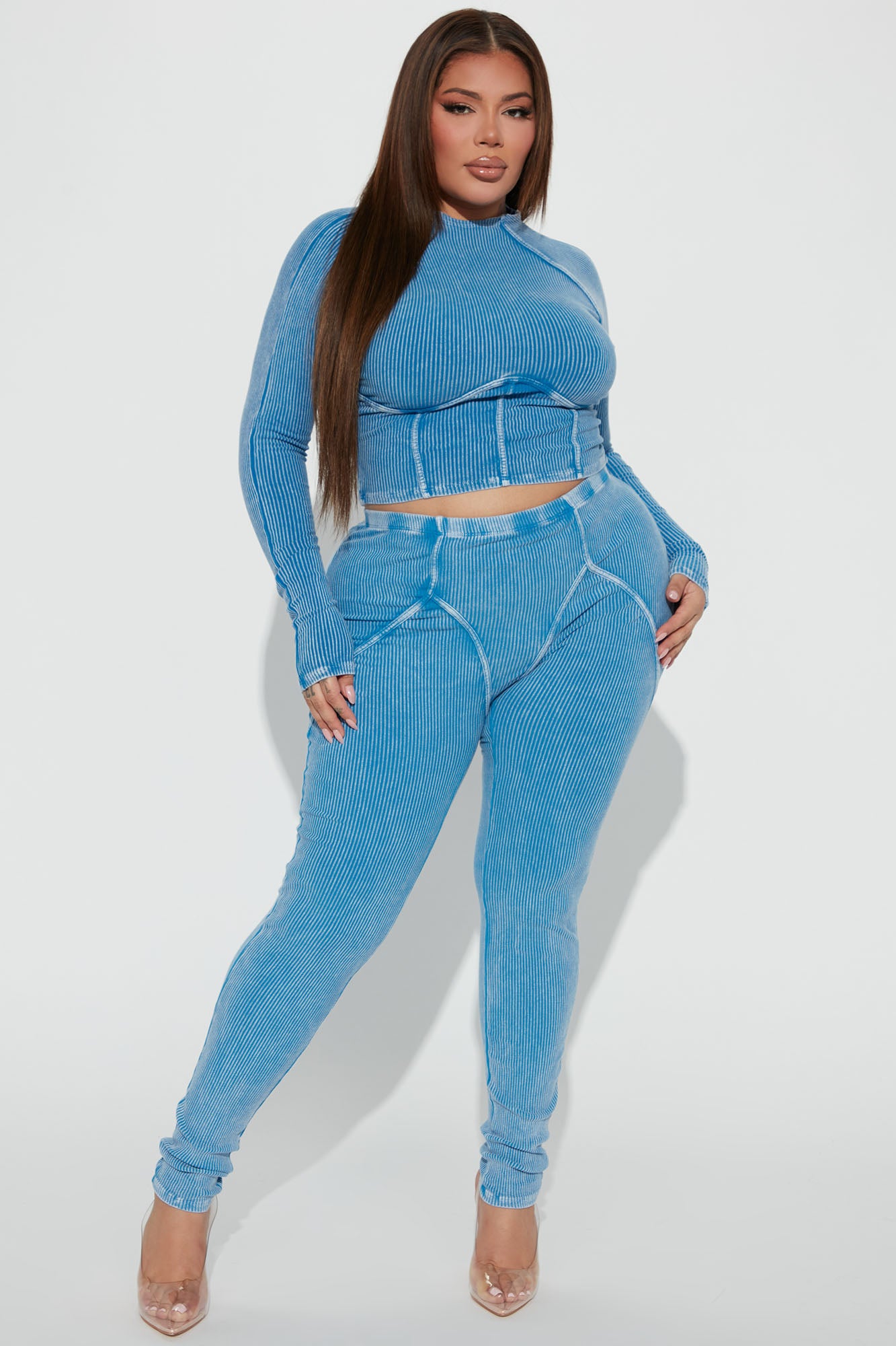 Jaime Legging Set - Blue - Image 4