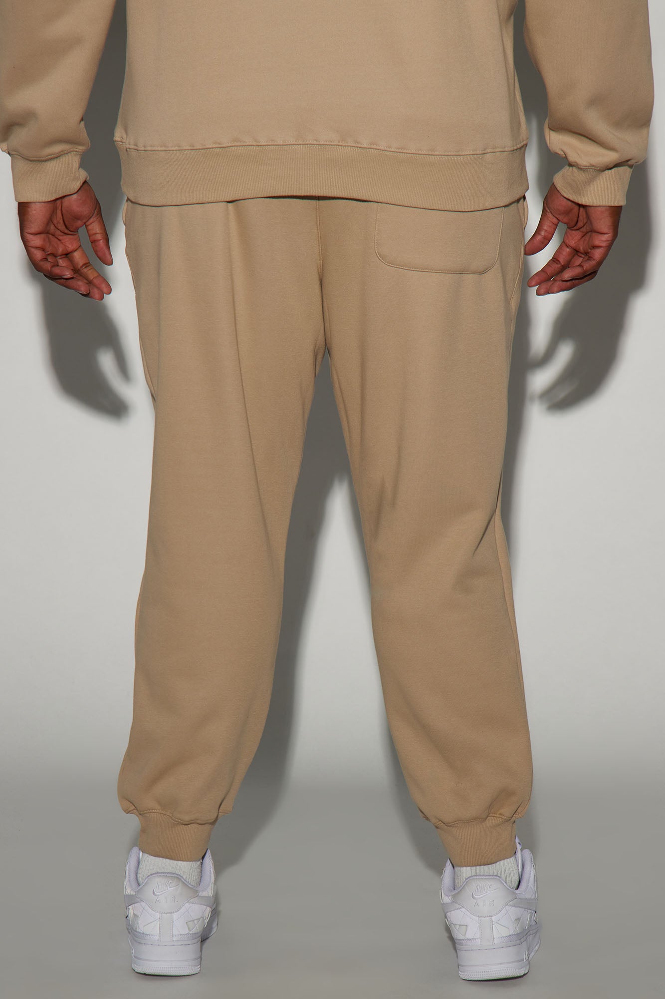 Family Goals Papi Jogger - Taupe - Image 8