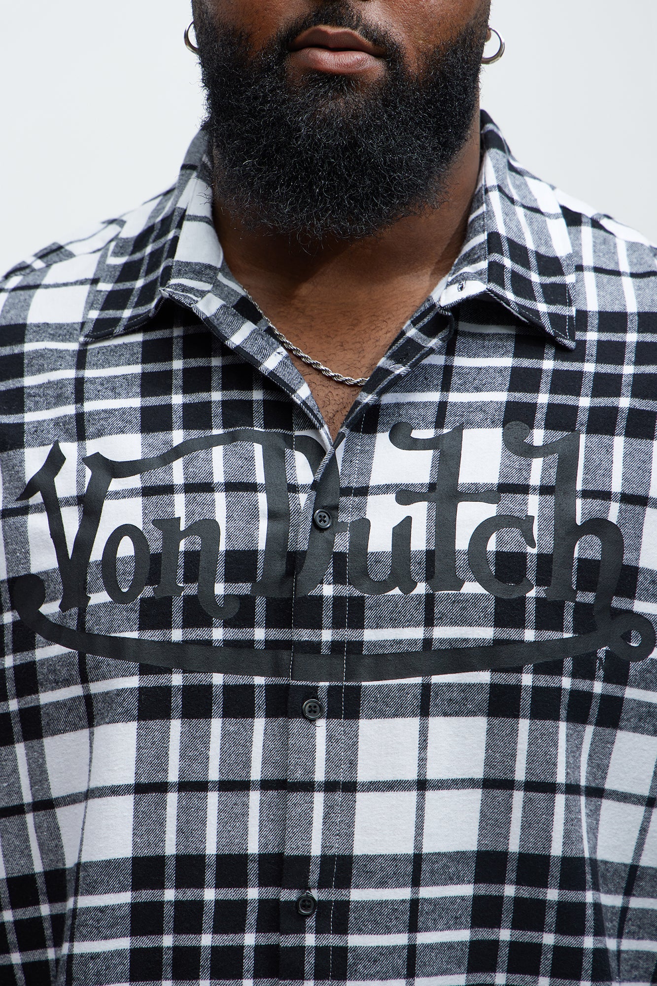Von Dutch Eyeball Flannel - Black/combo - Image 8