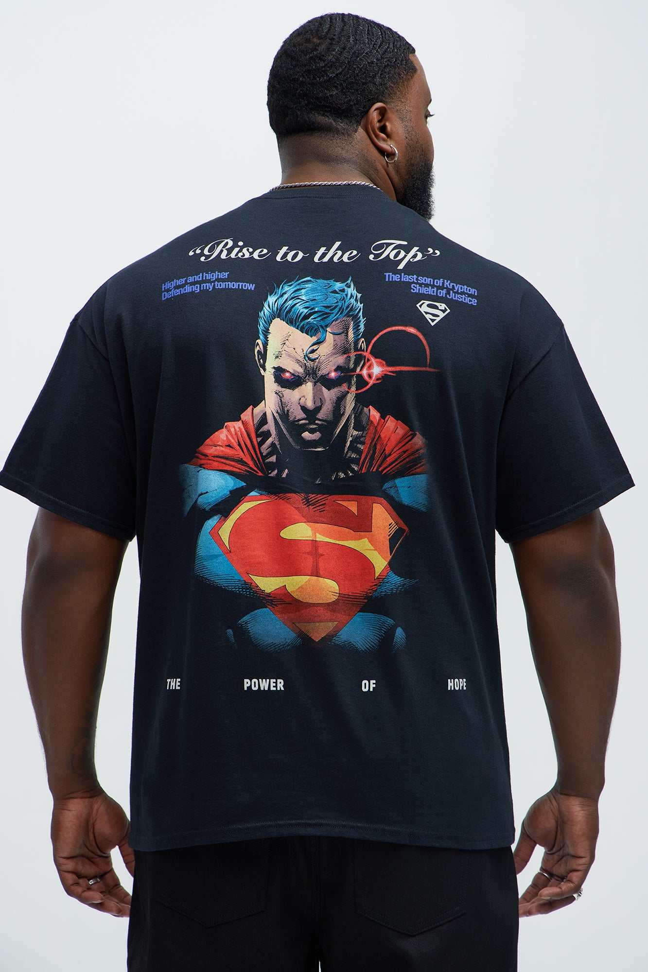 DC Superman Justice Short Sleeve Tee - Black - Image 5