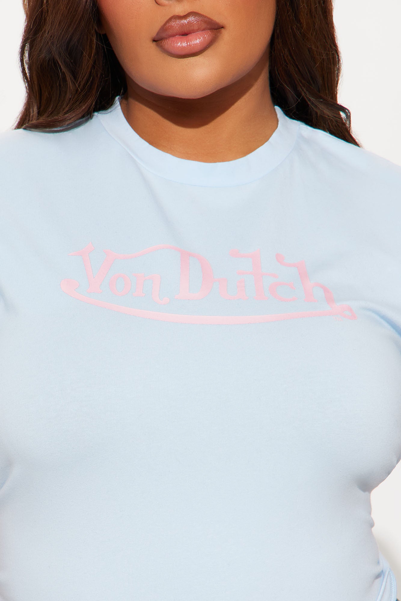 Von Dutch Classic Baby Tee - Light Blue - Image 5