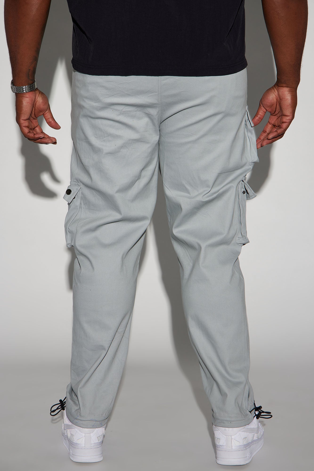 Roaming Twill Cargo Pants - Grey - Image 9