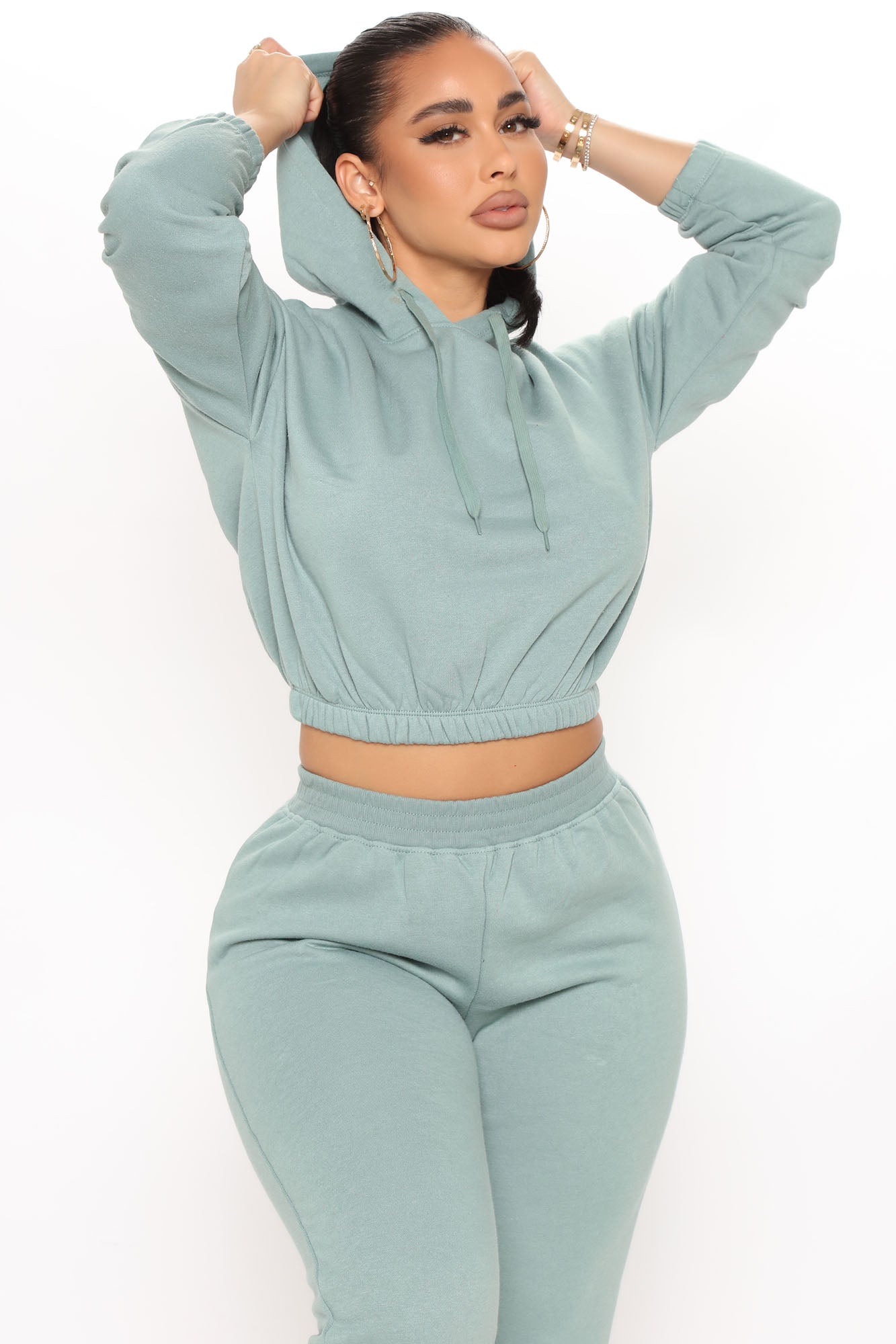 Get Ready Jogger Set - Sage - Image 4
