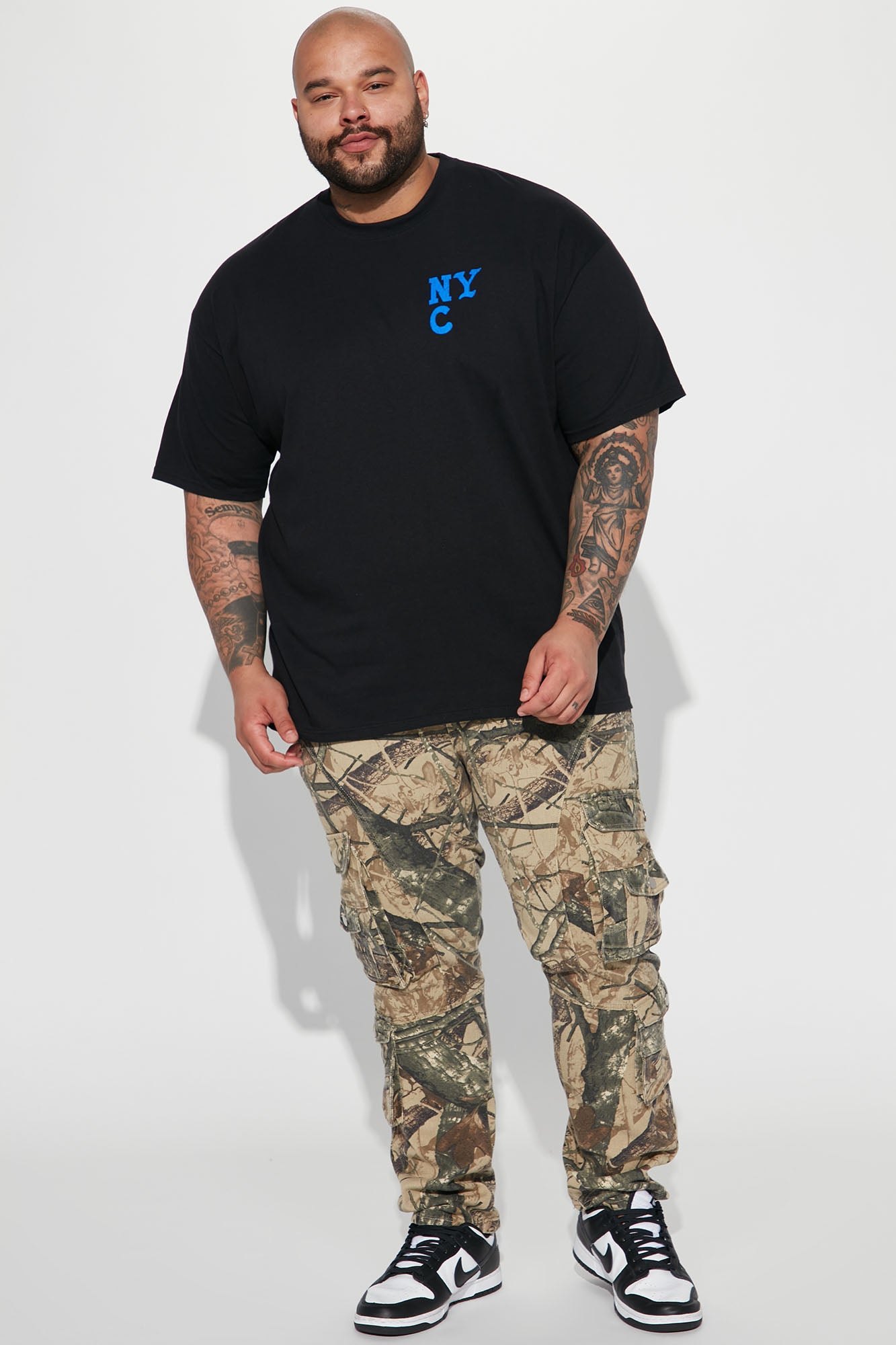 Never Too Many Pockets Cargo Slim Jeans - Camouflage - Image 6