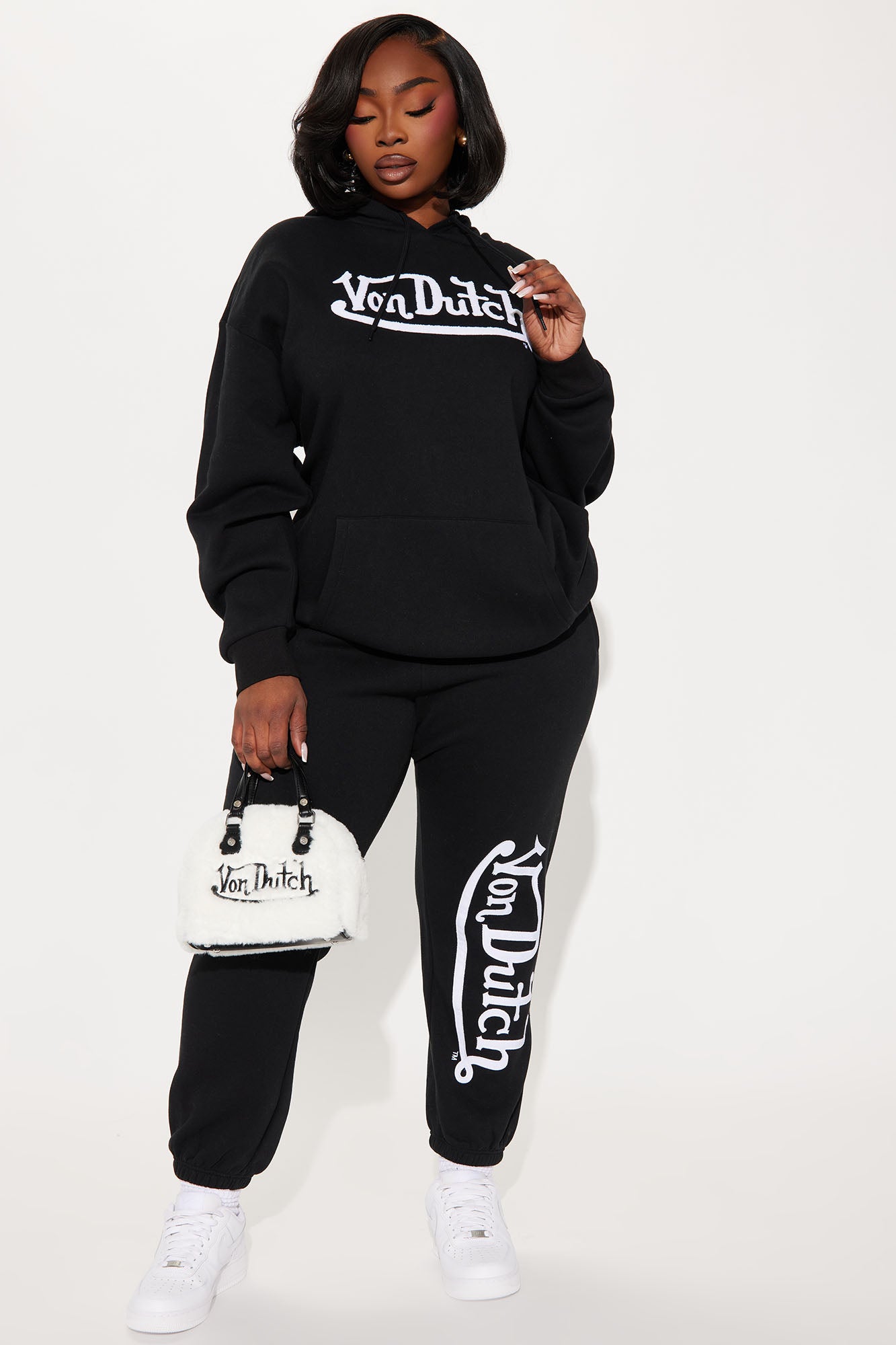 Von Dutch Patch Jogger - Black - Image 5