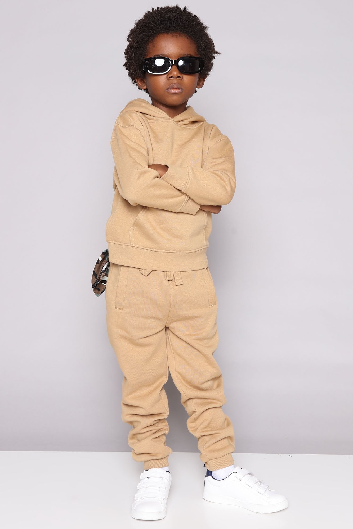 Mini Stole Your Toys Oversized Jogger - Nude - Image 10