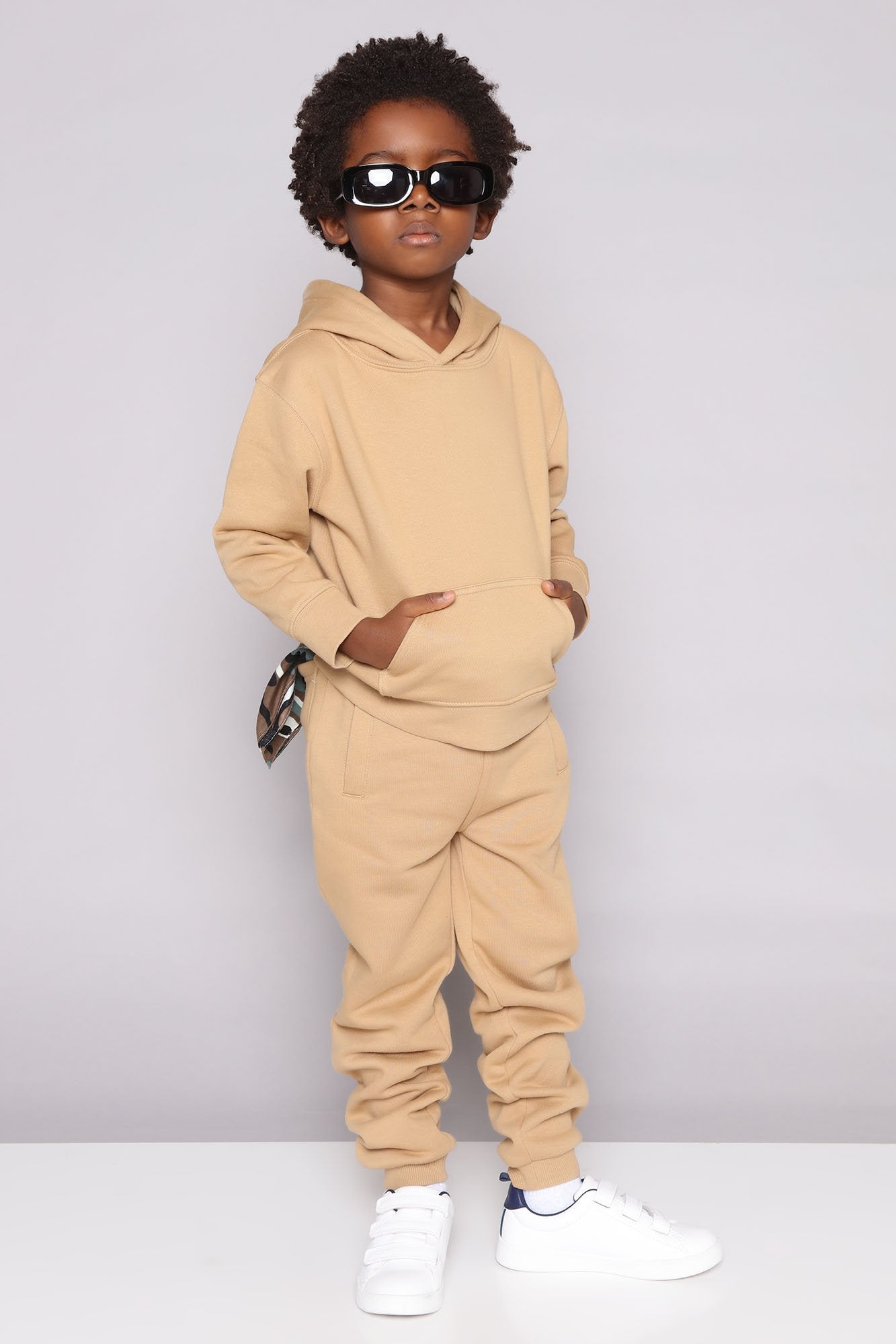 Mini Stole Your Toys Oversized Hoodie - Nude - Image 6