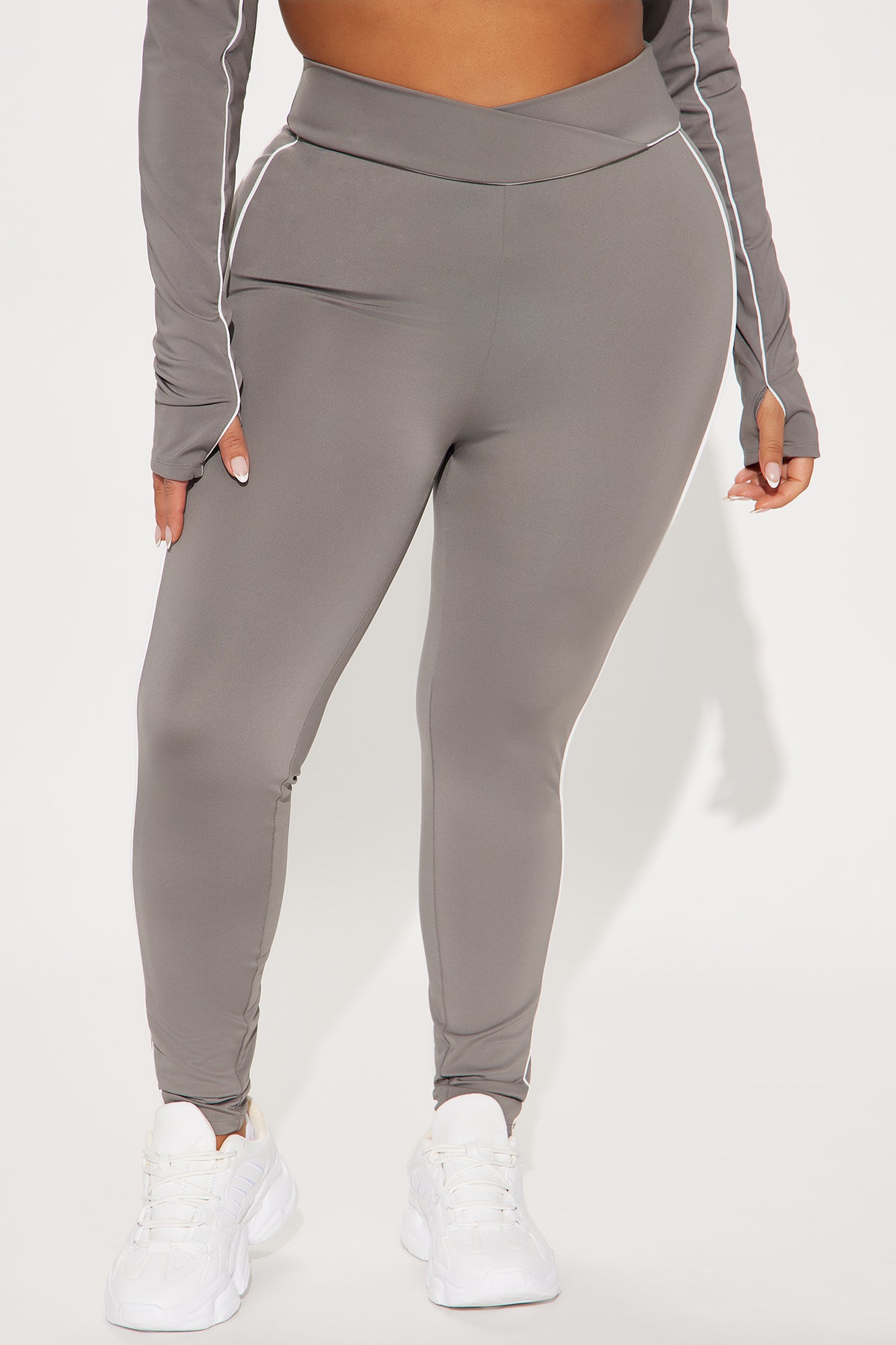 Bike Babe Elevate Active Legging - Charcoal - Image 6
