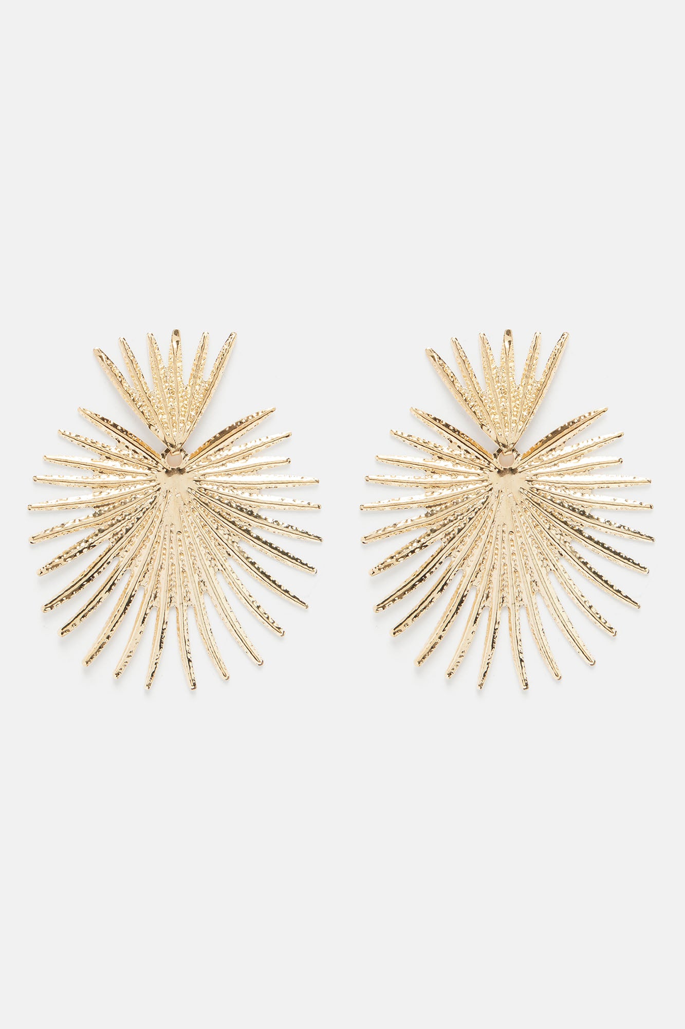 Heart Of Thorns Earrings - Gold - Image 3