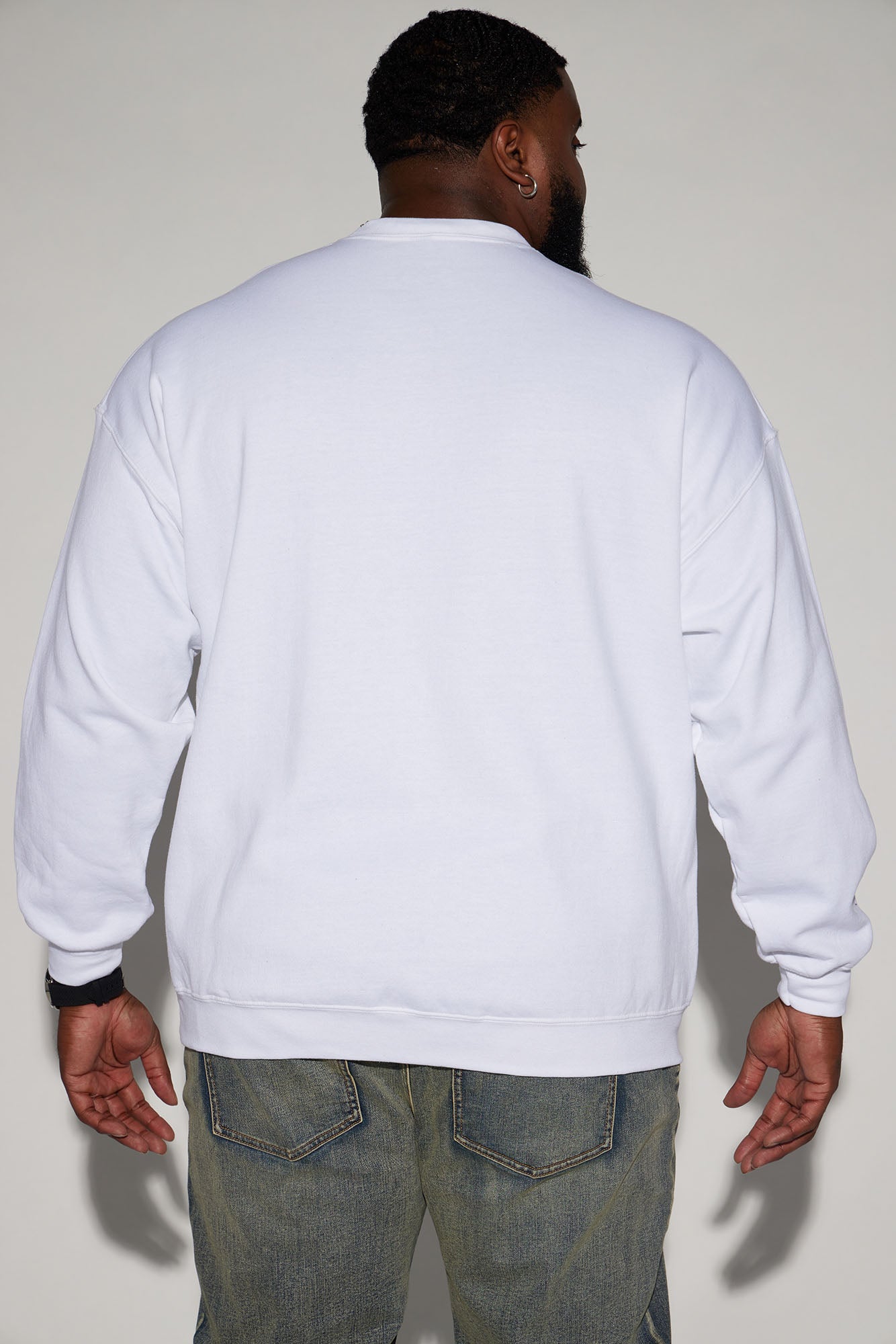 Love Yours Crewneck Sweatshirt - White - Image 8