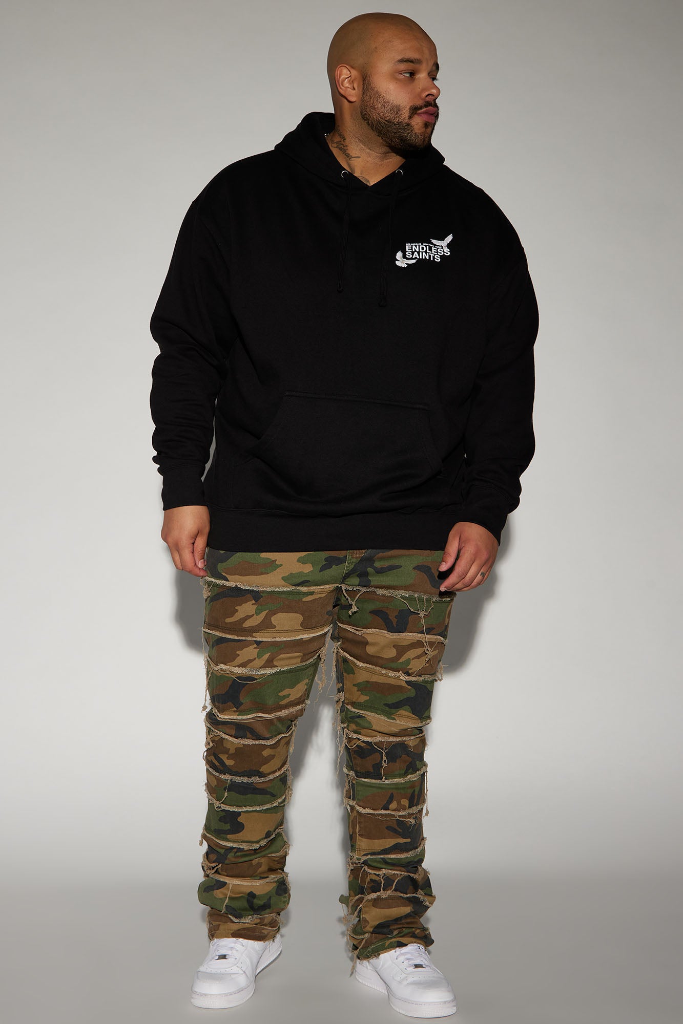 Endless Saints Hoodie - Black - Image 7