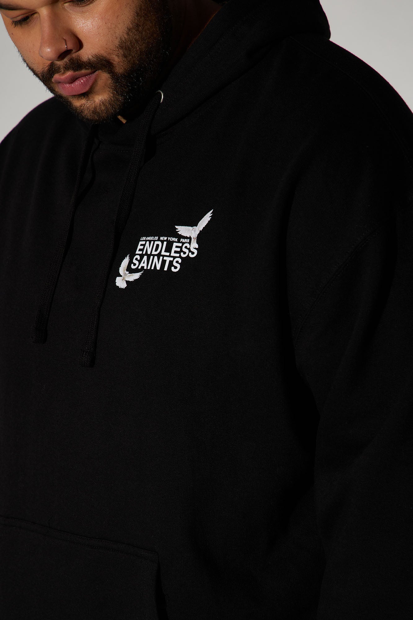 Endless Saints Hoodie - Black - Image 9
