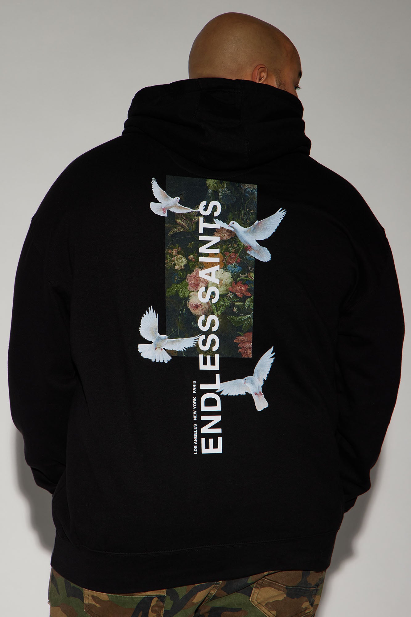 Endless Saints Hoodie - Black - Image 6