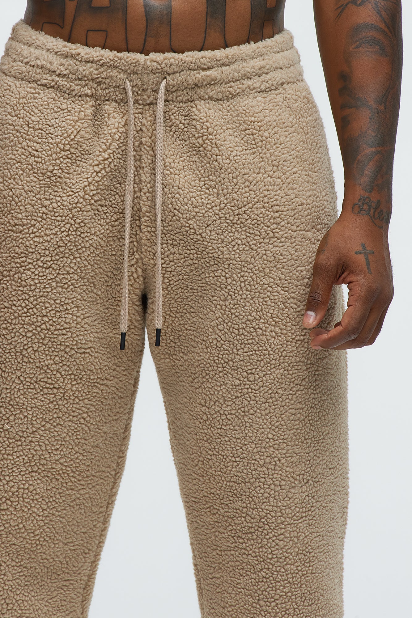 Axel Polar Fleece Jogger - Tan - Image 4