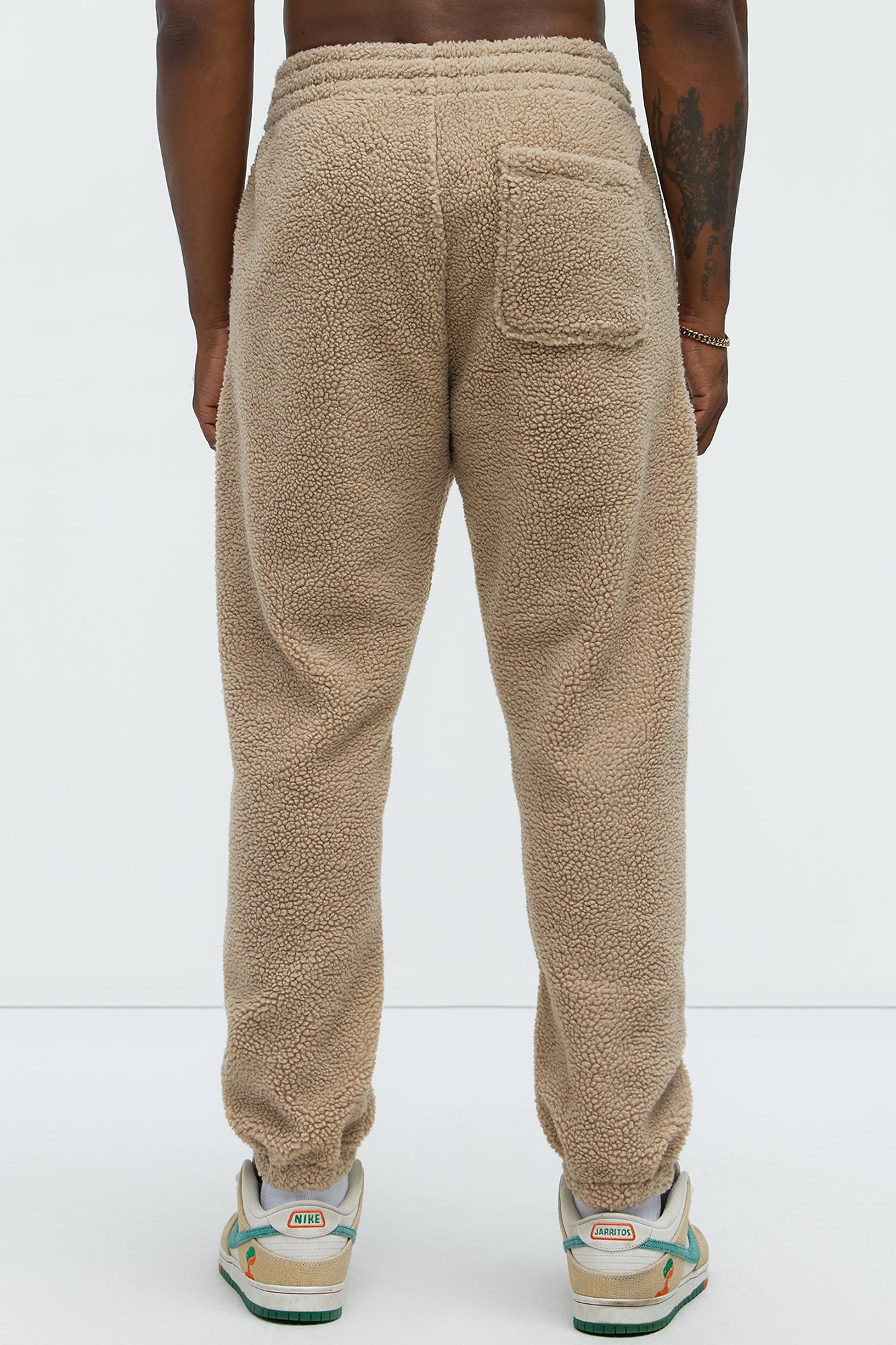 Axel Polar Fleece Jogger - Tan - Image 5