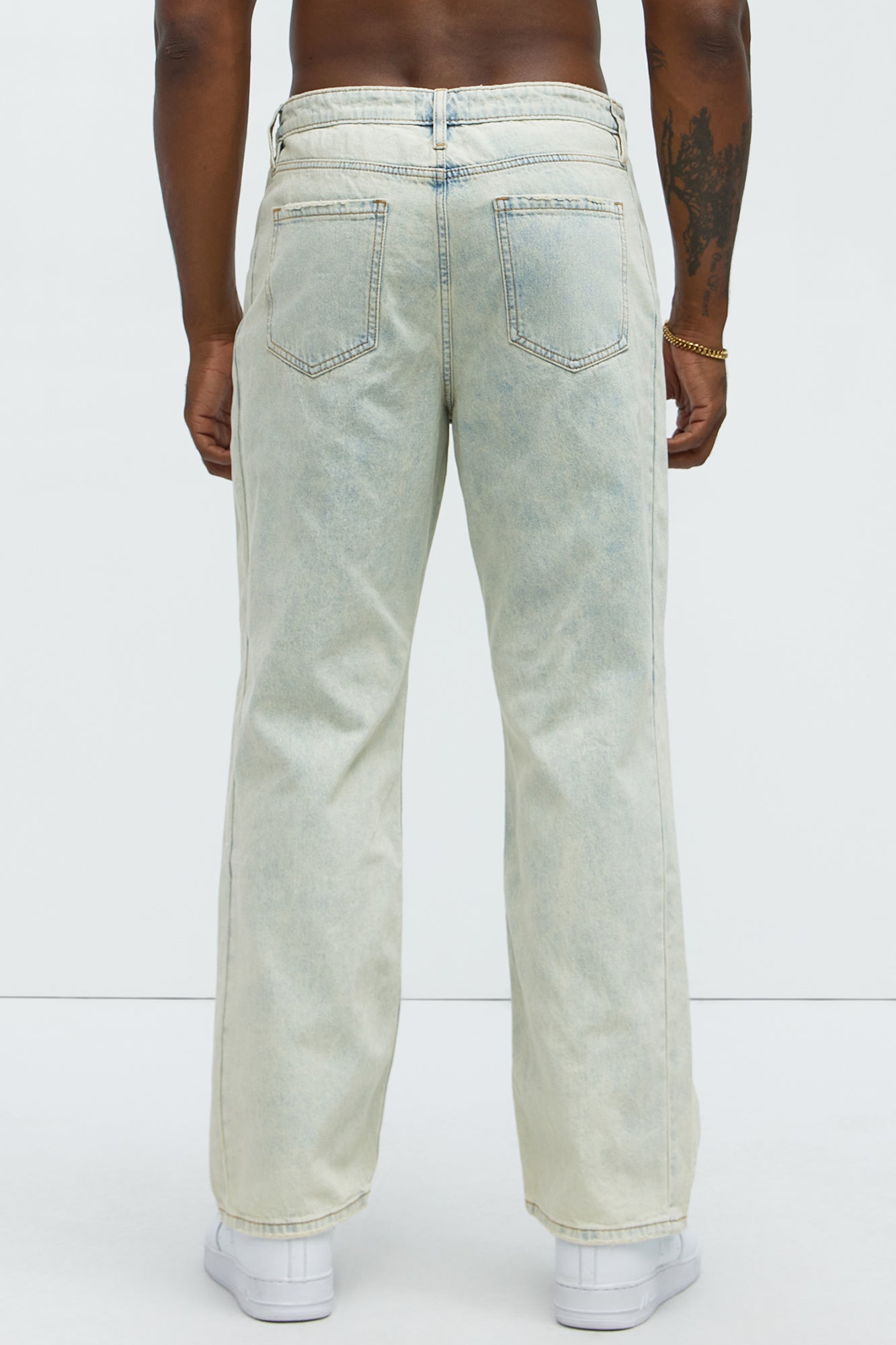Charlesgate Straight Jeans - Vintage Blue Wash - Image 5