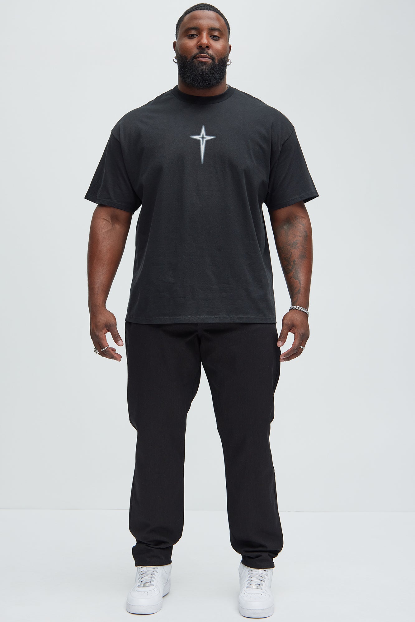 Collin Raw Denim Slim Jeans - Black - Image 7