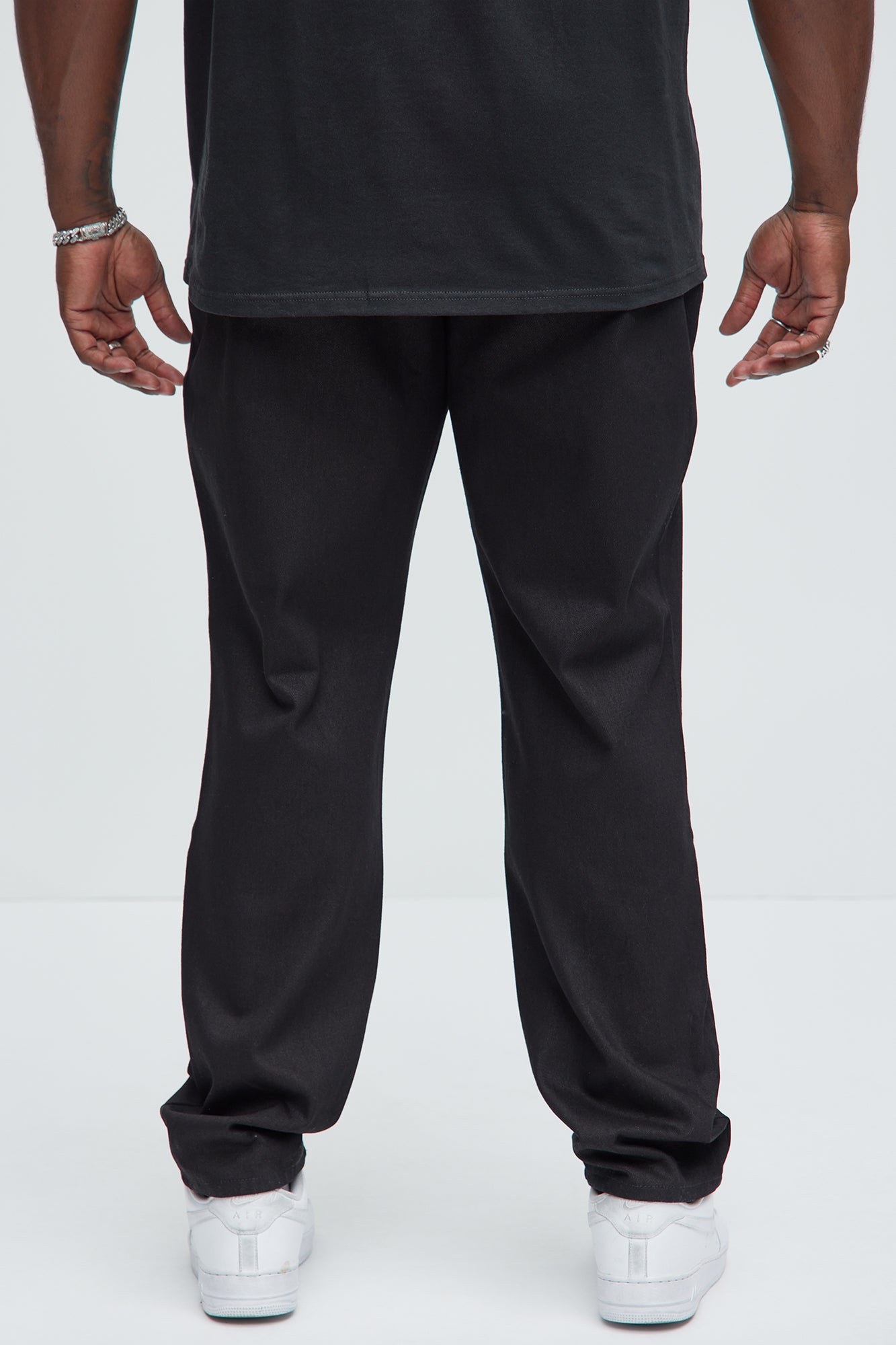 Collin Raw Denim Slim Jeans - Black - Image 8
